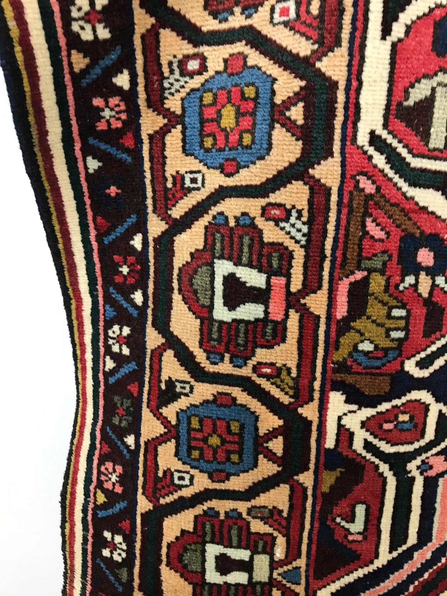 Floral Medallion 5x7 Handmade Wool Area Rug