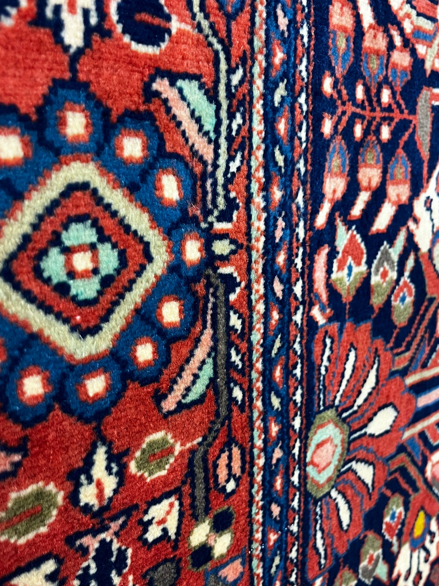 Floral Red Multi Medallion 4x6 Handmade Wool Area Rug