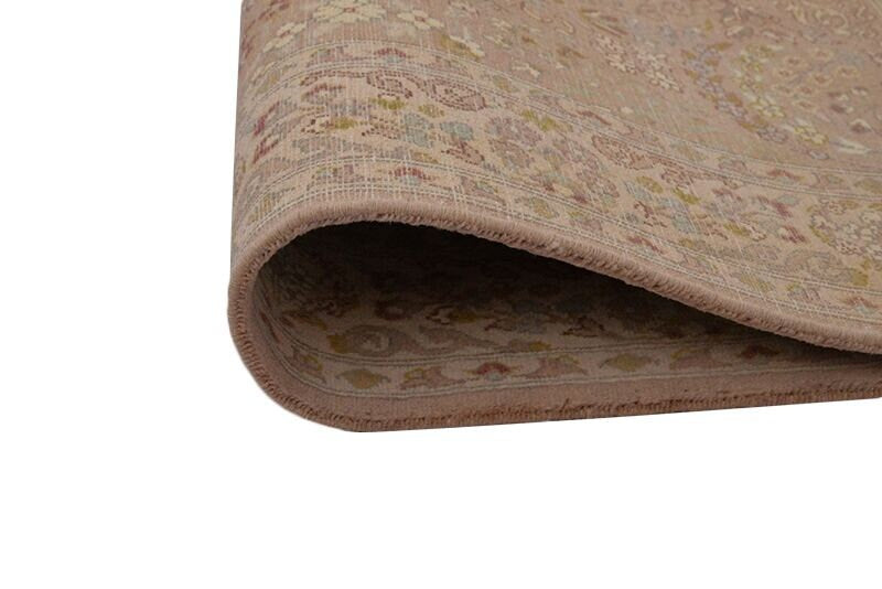 Beige Area Rug | 4 x 6 Ft Rug | Beige Rug | Neutral Colored Rug | Hand Knotted Rug | Light Brown Area Rug