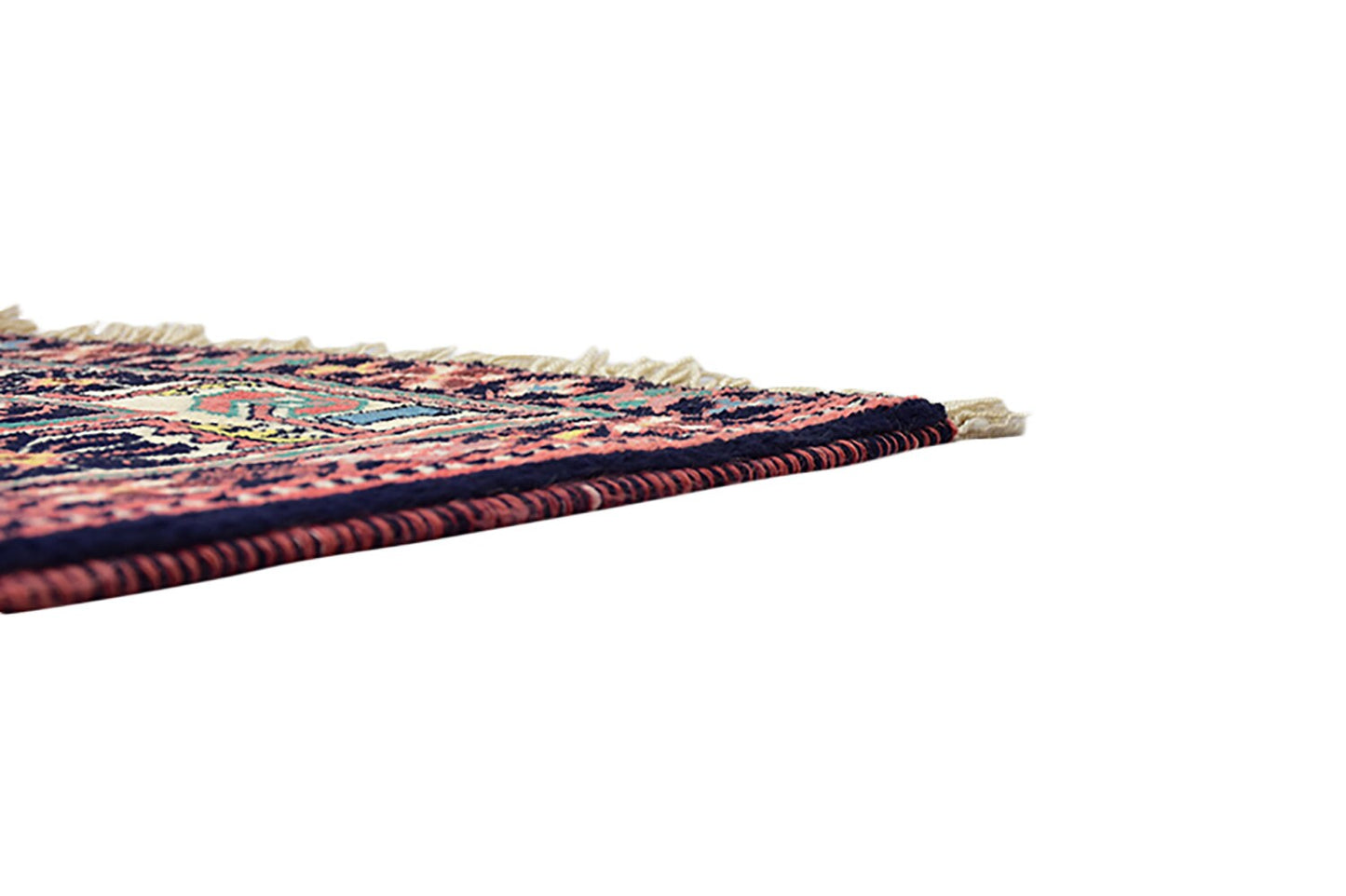 Pink Vintage Rug | 7 x 9 Ft | Wool Area Rug | Floral Bohemian Rug | Oriental Rug | Hand Knotted Rug