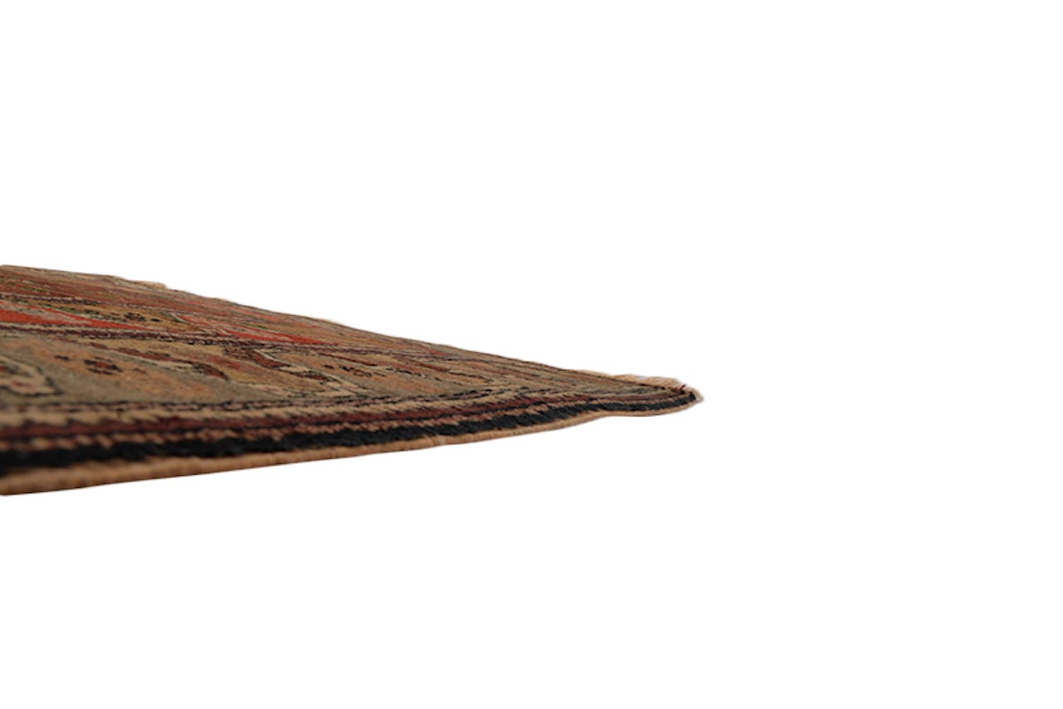 Brown Copper Runner Rug | Hand Knotted Wool Rug | 3 x 6 Feet | Kazak Traditional Rug | Rustic Floor Rug | Brown Rug