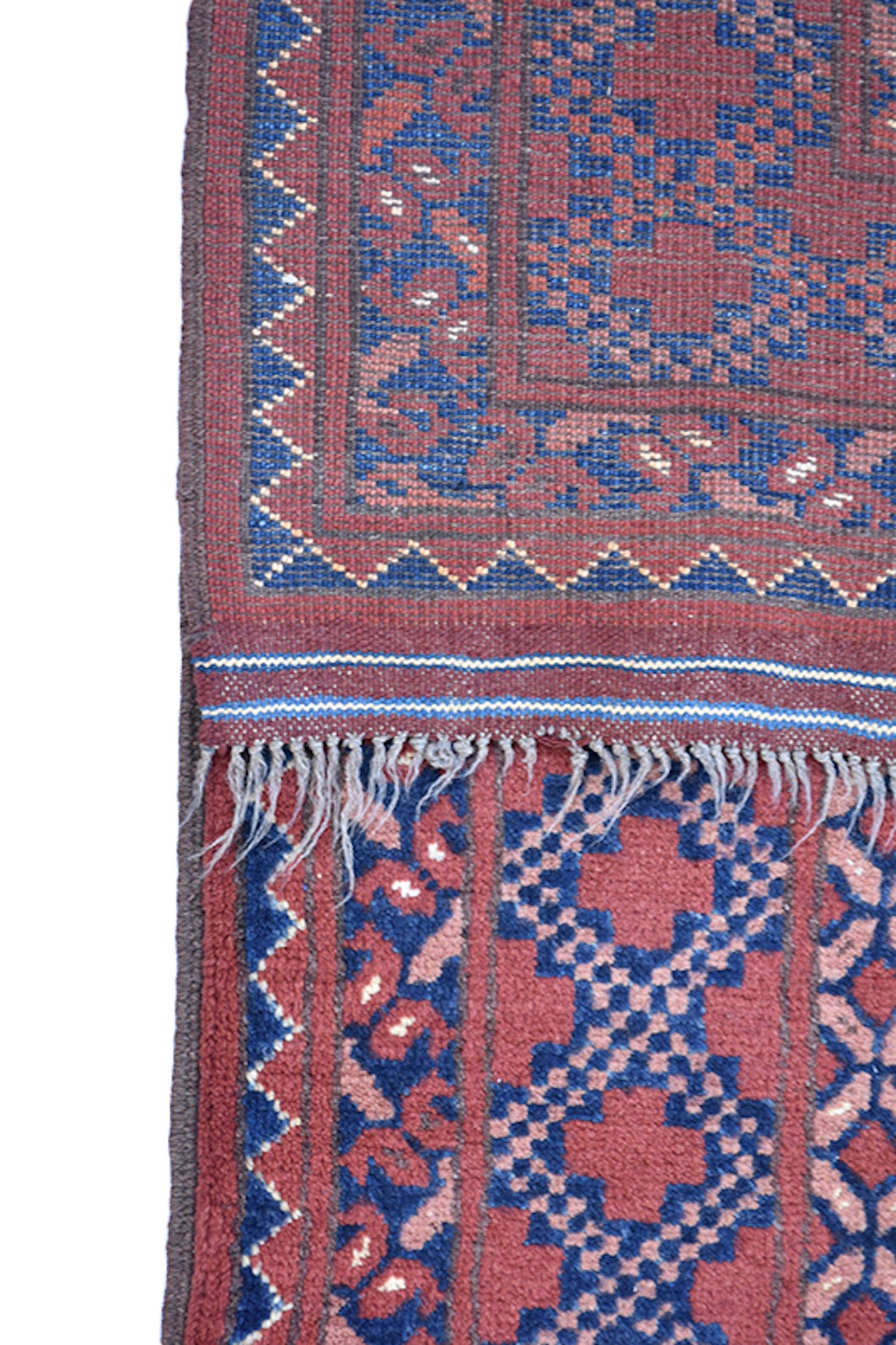 Antique Red Orange Vintage 4x5 Rug | Geometric Medallion Rug | Afghan Persian Wool Rug | One of a Kind Wool Hand Knotted