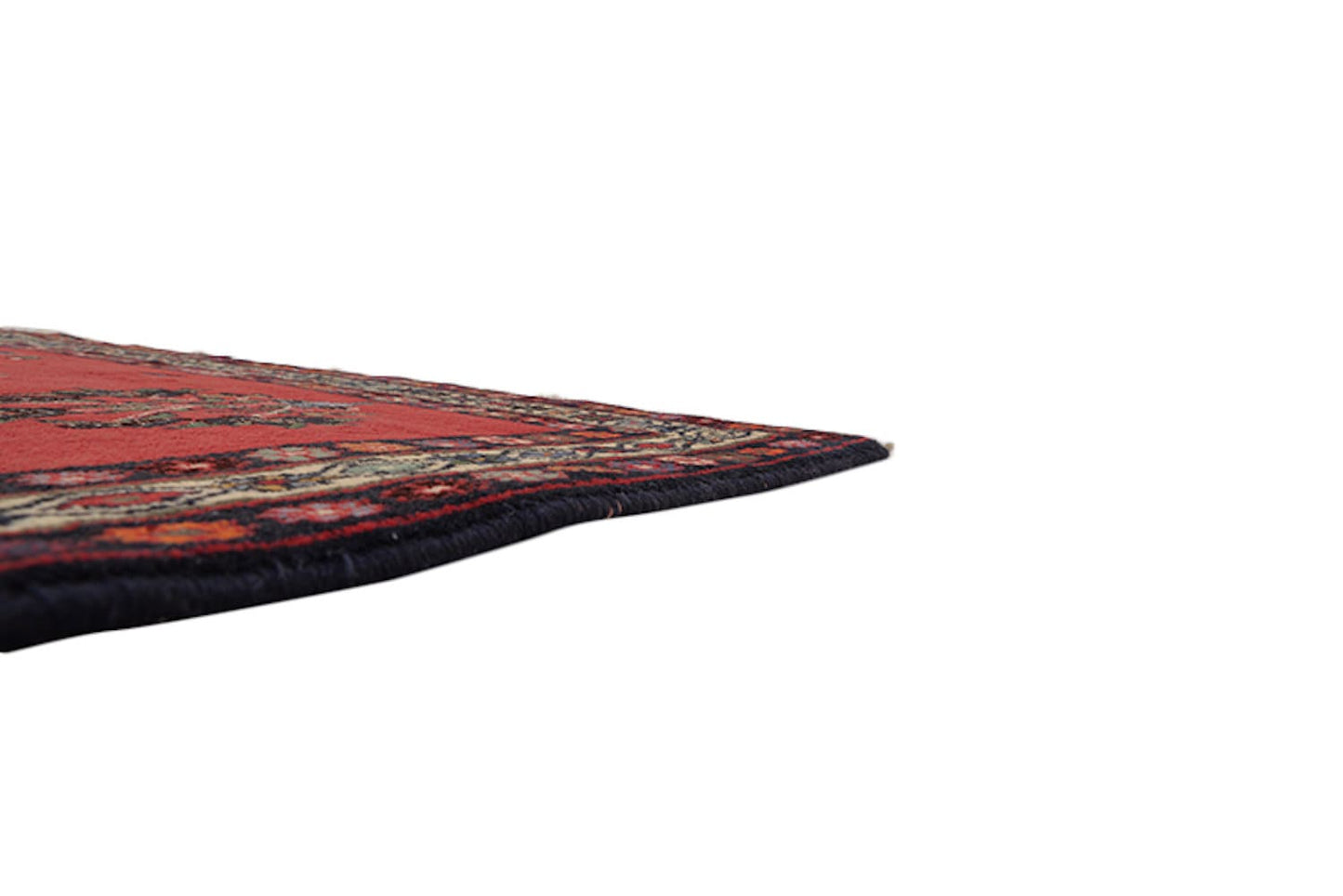 8.3 x 5.6 Feet | Bright Vintage Red Rug | Antique Rug | Hand Knotted Area Rug | Persian Style Medallion | Wool Antique Rug
