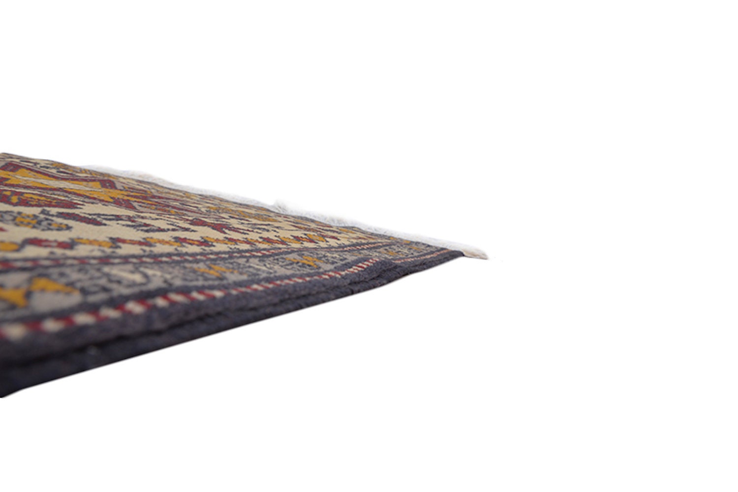 Vintage Runner Rug | 2 x 9 Feet | Brown Red Tribal Runner Rug | Hallway Rug | Wool Antique Rug