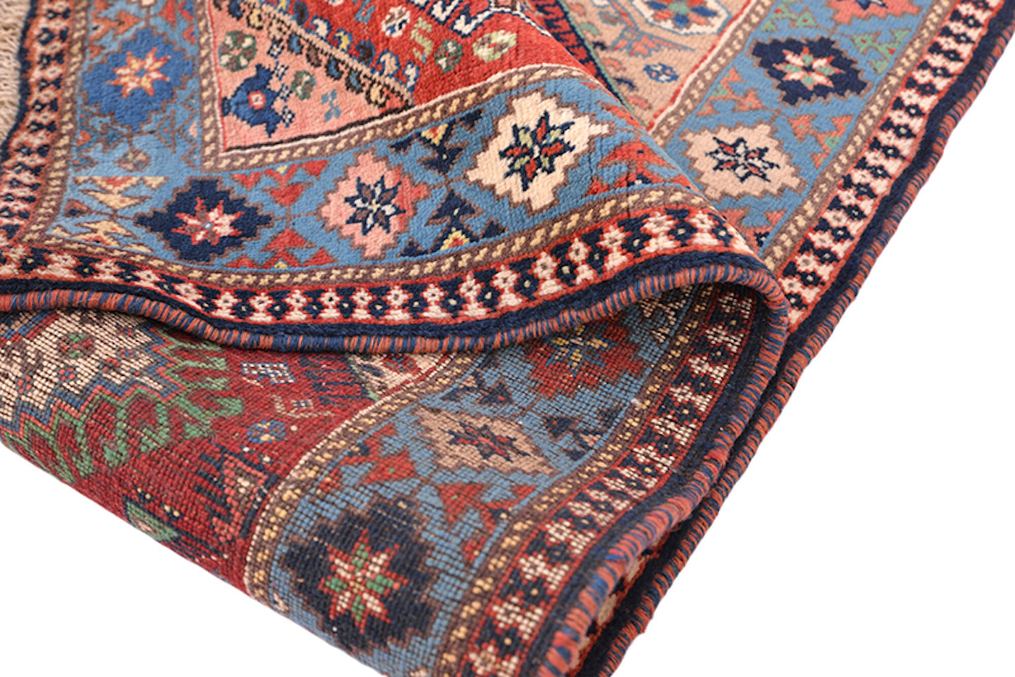 3 x 5 Feet Colorful Turkish Caucasian Rug | Hand Knotted Area Rug | Oriental Persian Rug | Living Room Rug | Accent Floral Pattern Wool Rug