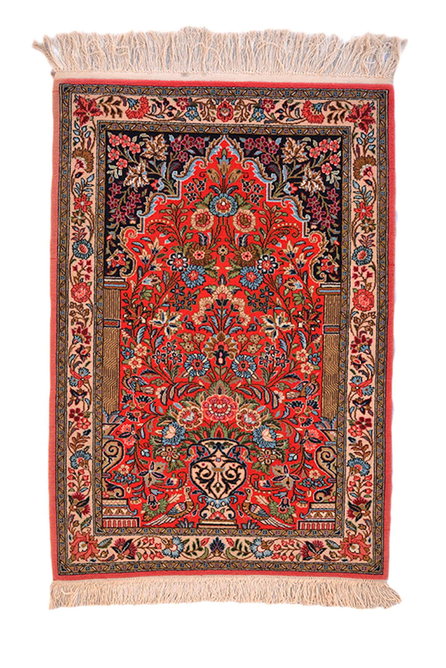 3 x 4 Feet Colorful Turkish Caucasian Rug | Hand Woven Area Rug | Oriental Persian Rug | Living Room Rug | Accent Floral Pattern Wool Rug
