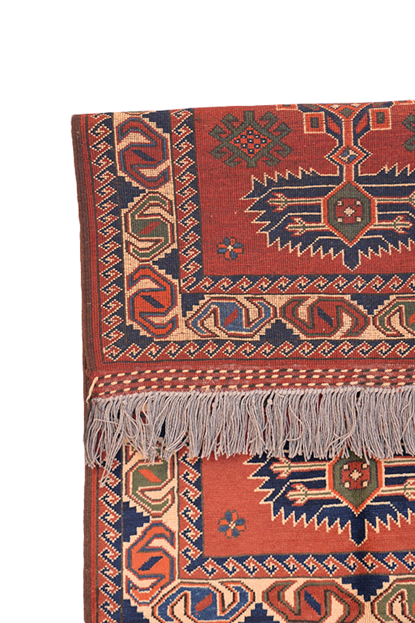 2 x 4 Feet Bright Color Turkish Caucasian Rug | Hand Woven Area Rug | Oriental Persian Rug | Living Room Rug | Accent Geometric Pattern Rug