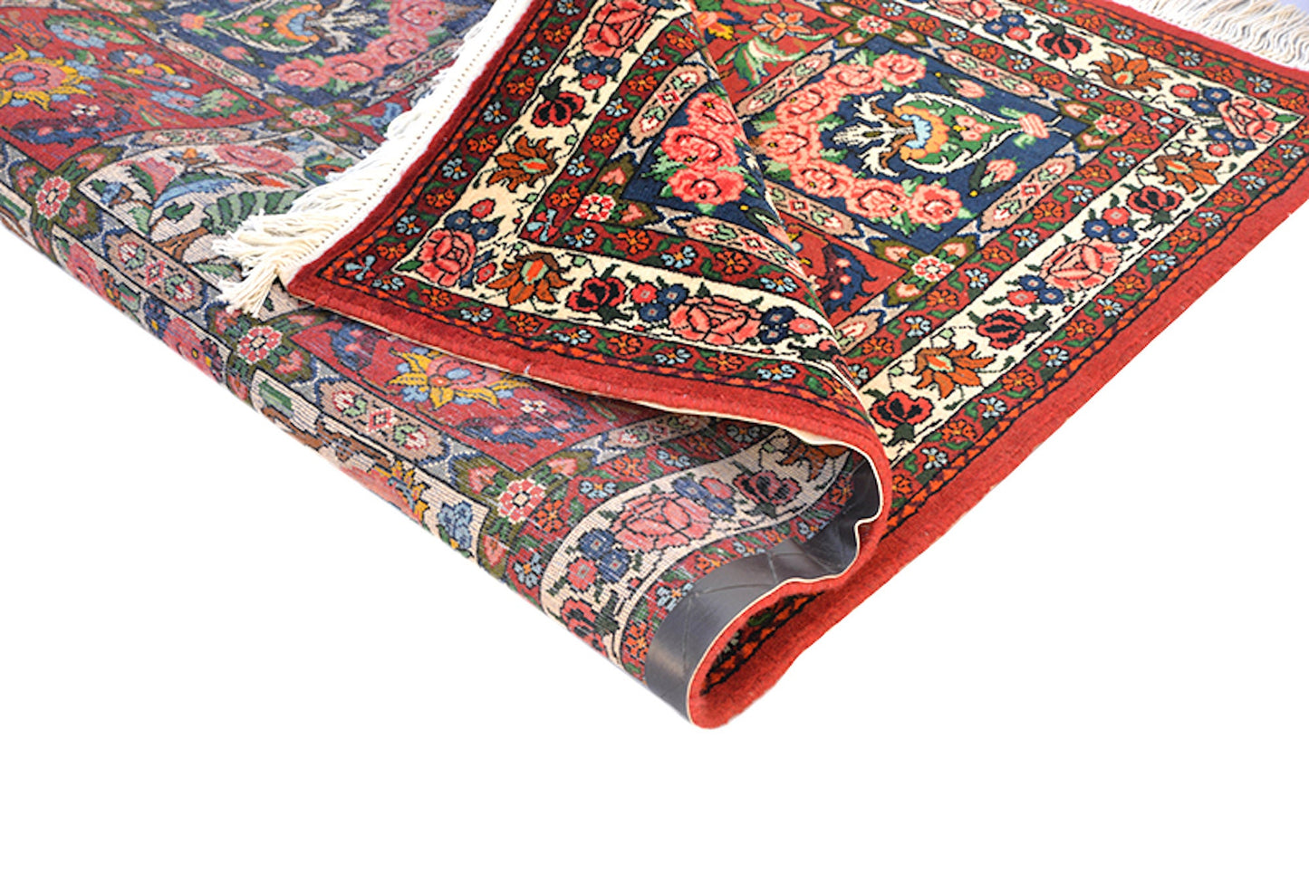 One of a kind Colorful Antique Rug | 3 x 5 Persian Caucasian Rug | Living Room Rug | Accent Handmade Wool Rug | Oriental Floral Pattern Rug