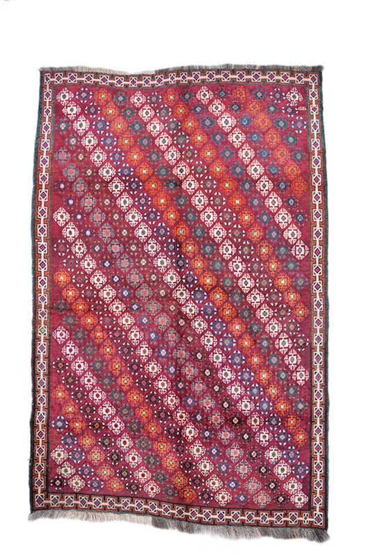 5 x 8 Feet Multi Color Turkish Caucasian Rug | Hand Woven Area Rug | Oriental Persian Rug | Living Room Rug | Accent Floral Pattern Wool Rug