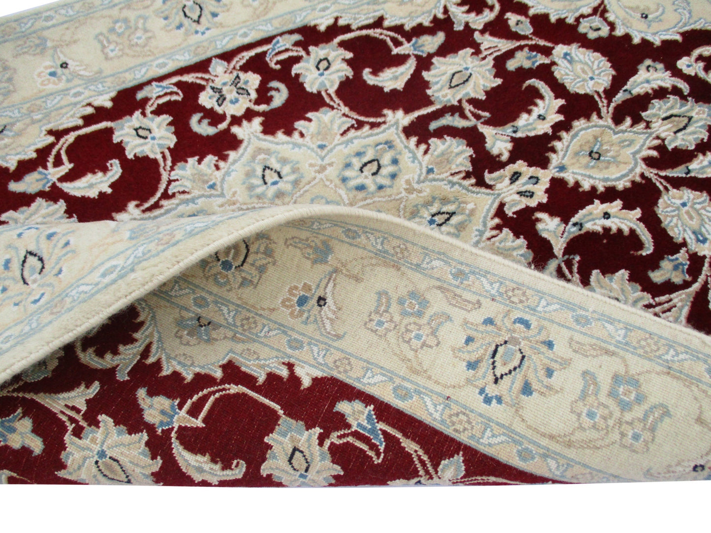 3 x 4 Feet Red Beige Turkish Caucasian Rug | Hand Woven Area Rug | Oriental Persian Rug | Living Room Rug | Accent Floral Pattern Wool Rug