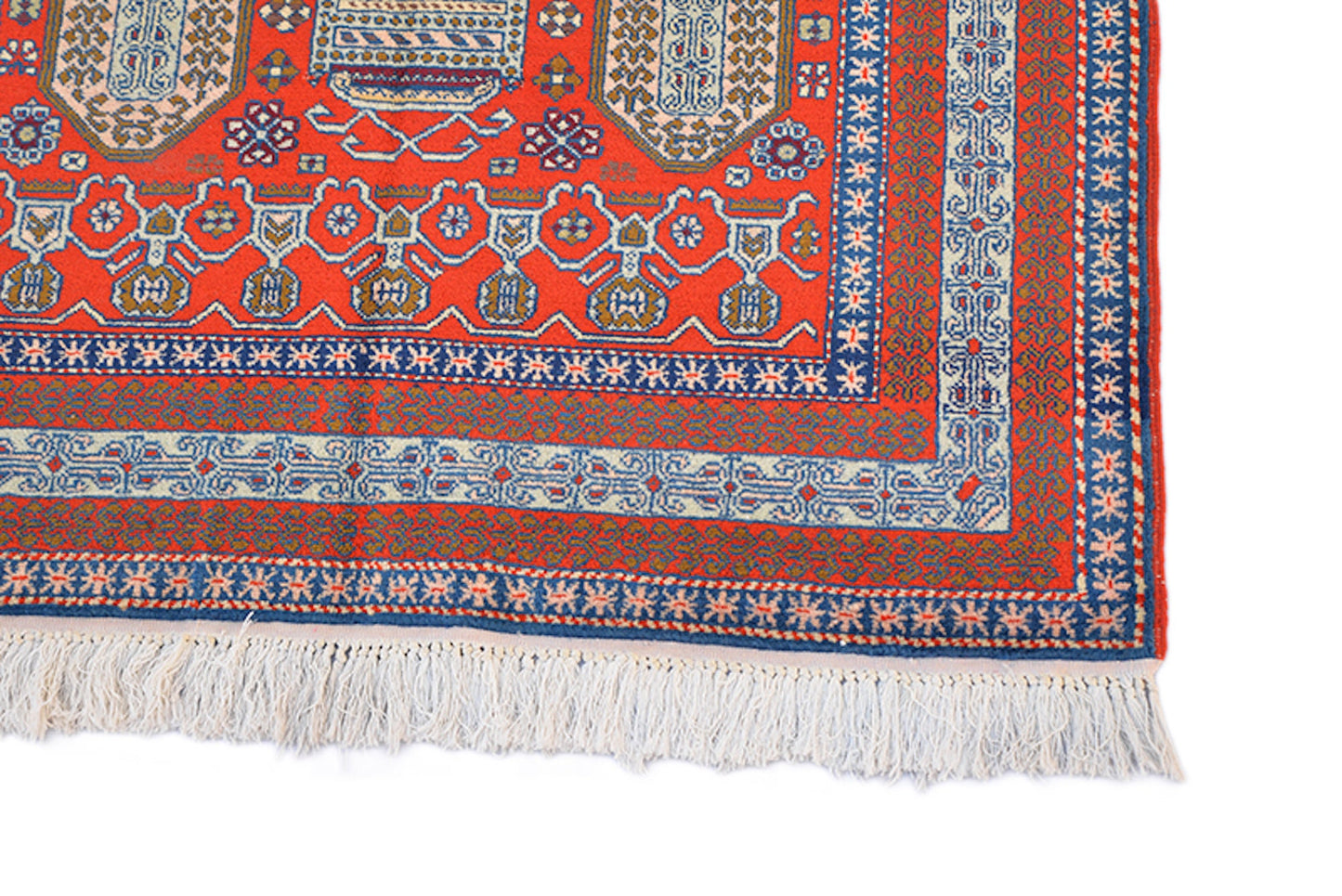 3 x 5 Feet Bright Color Turkish Caucasian Rug | Hand Woven Area Rug | Oriental Persian Rug | Living Room Rug | Accent Geometric Pattern Rug
