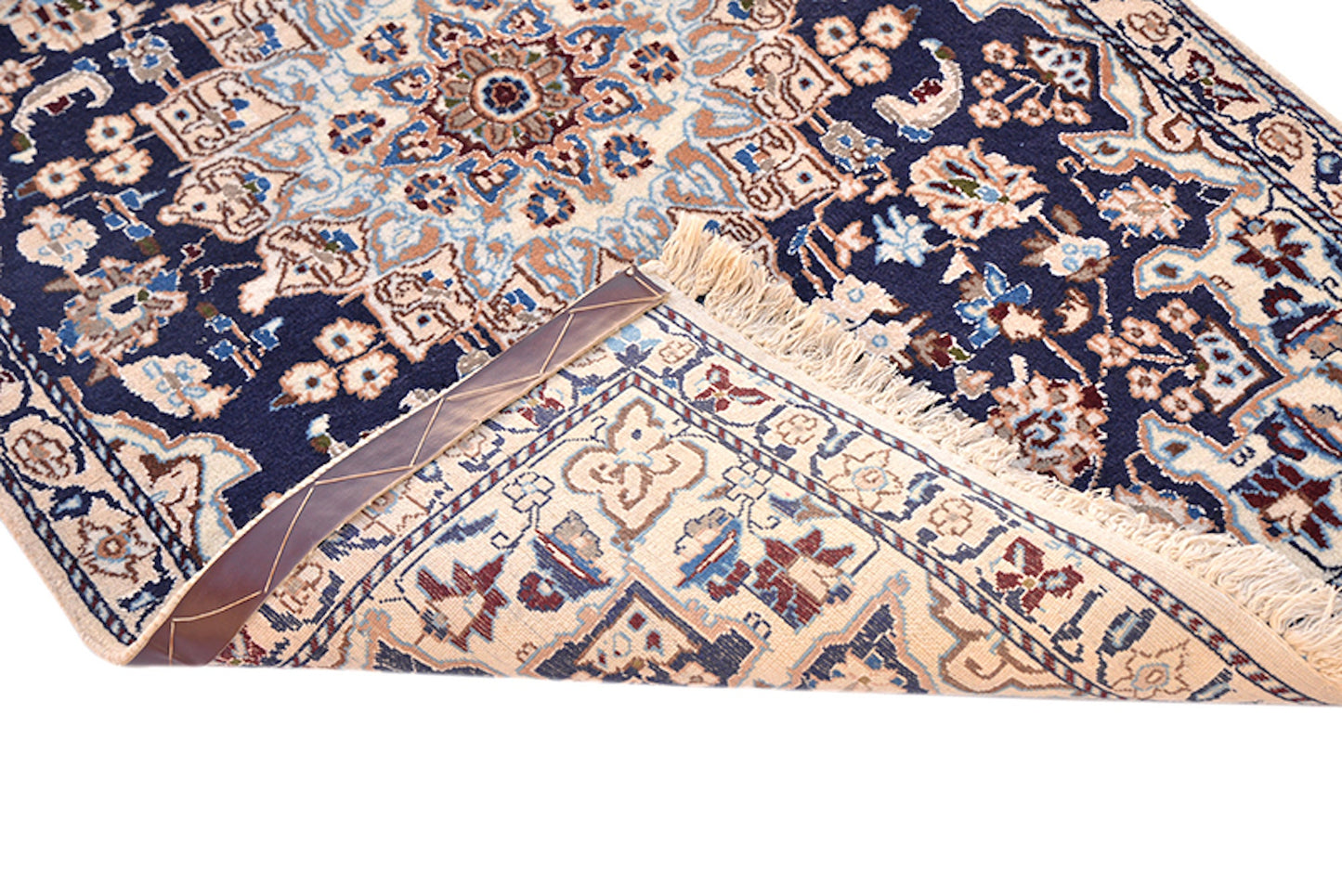 One of a kind Blue Beige Antique Rug | 3 x 5 Persian Caucasian Rug | Living Room Rug | Accent Handmade Rug | Oriental Floral Pattern Rug