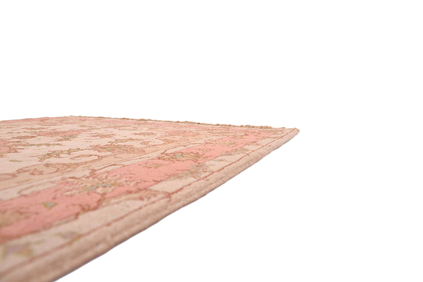 One of a kind Pink Beige Antique Rug | 3 x 5 Persian Caucasian Rug | Living Room Rug | Accent Hand Woven Rug | Oriental Floral Pattern Rug