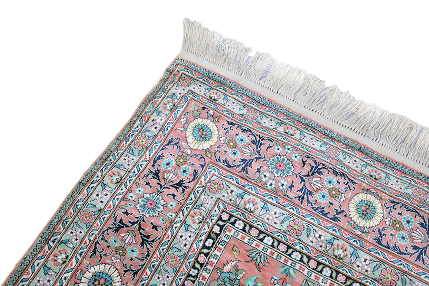 One of a kind Colorful Antique Rug | 6 x 9 Persian Caucasian Rug | Living Room Rug | Accent Hand Knotted Wool Rug | Oriental Floral Rug