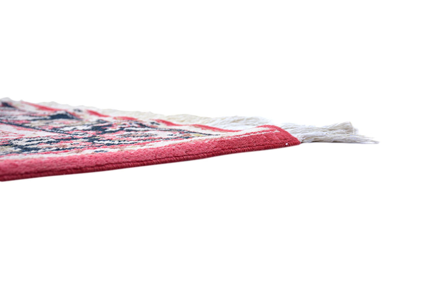 4 x 6 Red Oriental Medallion Rug | Handmade One of a Kind Persian Design | Home Accent Rug