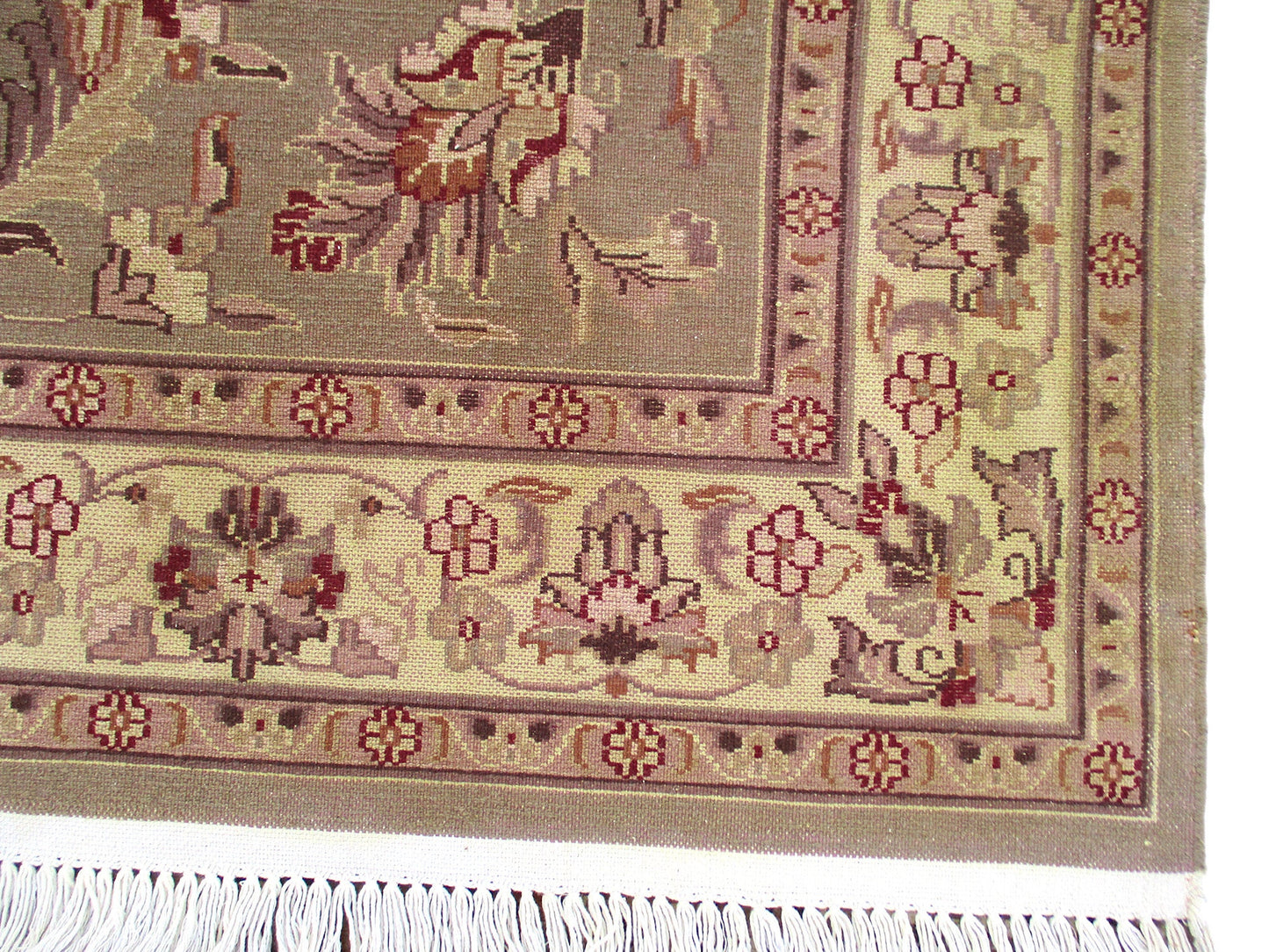 One of a kind Copper Beige Antique Rug | 4 x 6 Persian Caucasian Rug | Living Room Rug | Accent Hand Knotted Wool Rug | Floral Pattern Rug