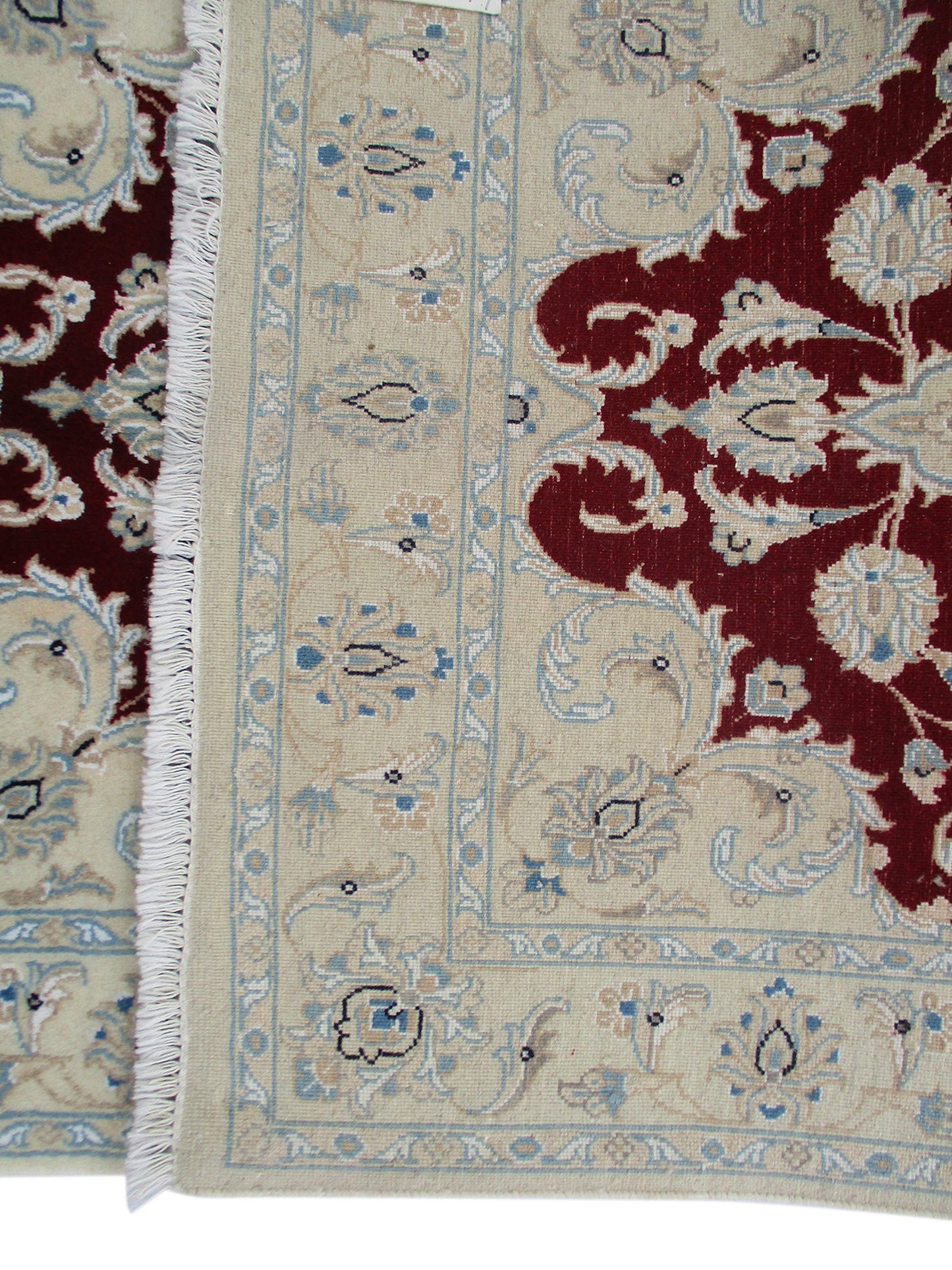 3 x 4 Feet Red Beige Turkish Caucasian Rug | Hand Woven Area Rug | Oriental Persian Rug | Living Room Rug | Accent Floral Pattern Wool Rug