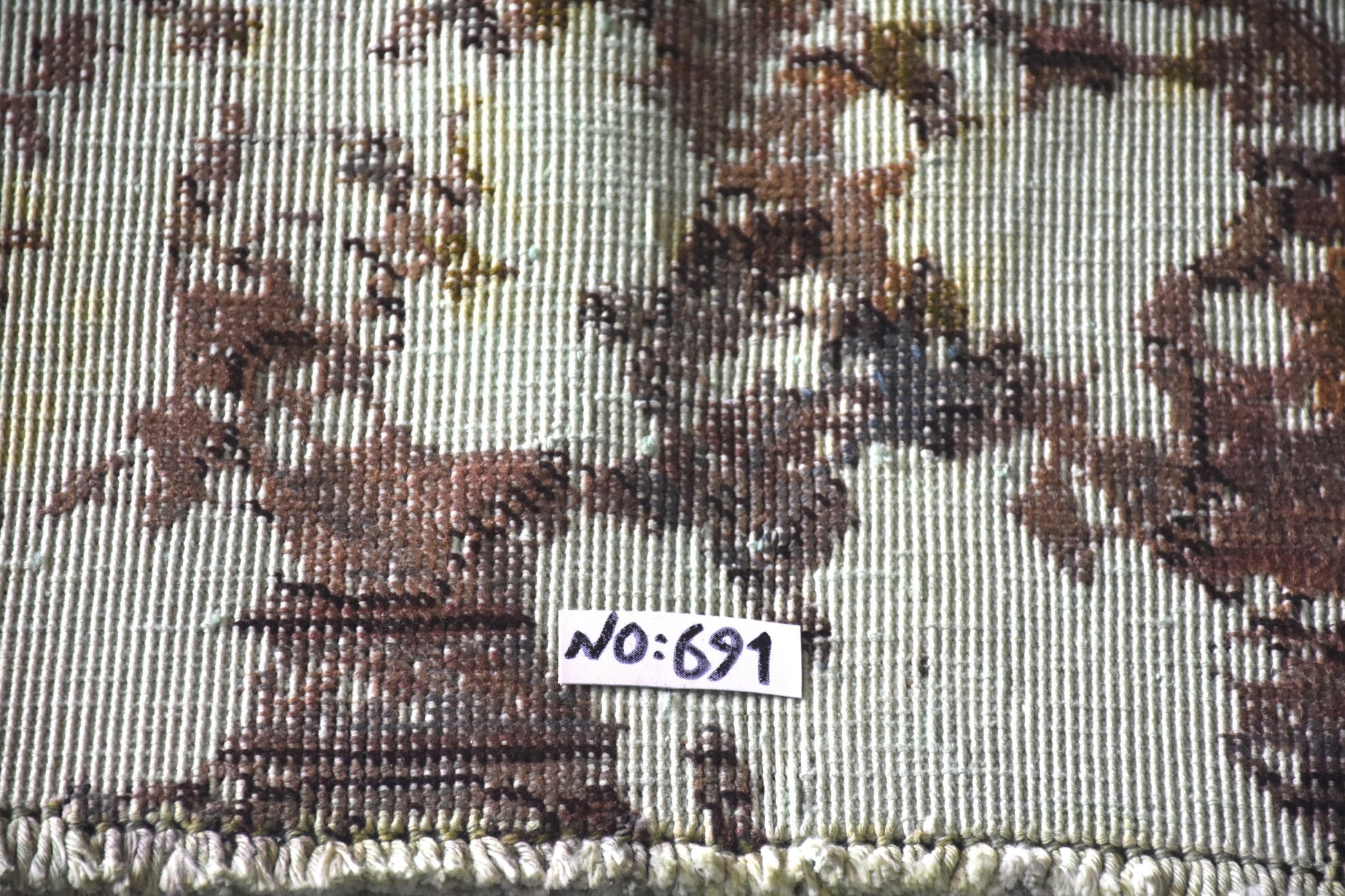 White Copper 9x12 Vintage Rug | Tribal Oriental Persian Rug | Kazak Bohemian Rug | Handmade Rug