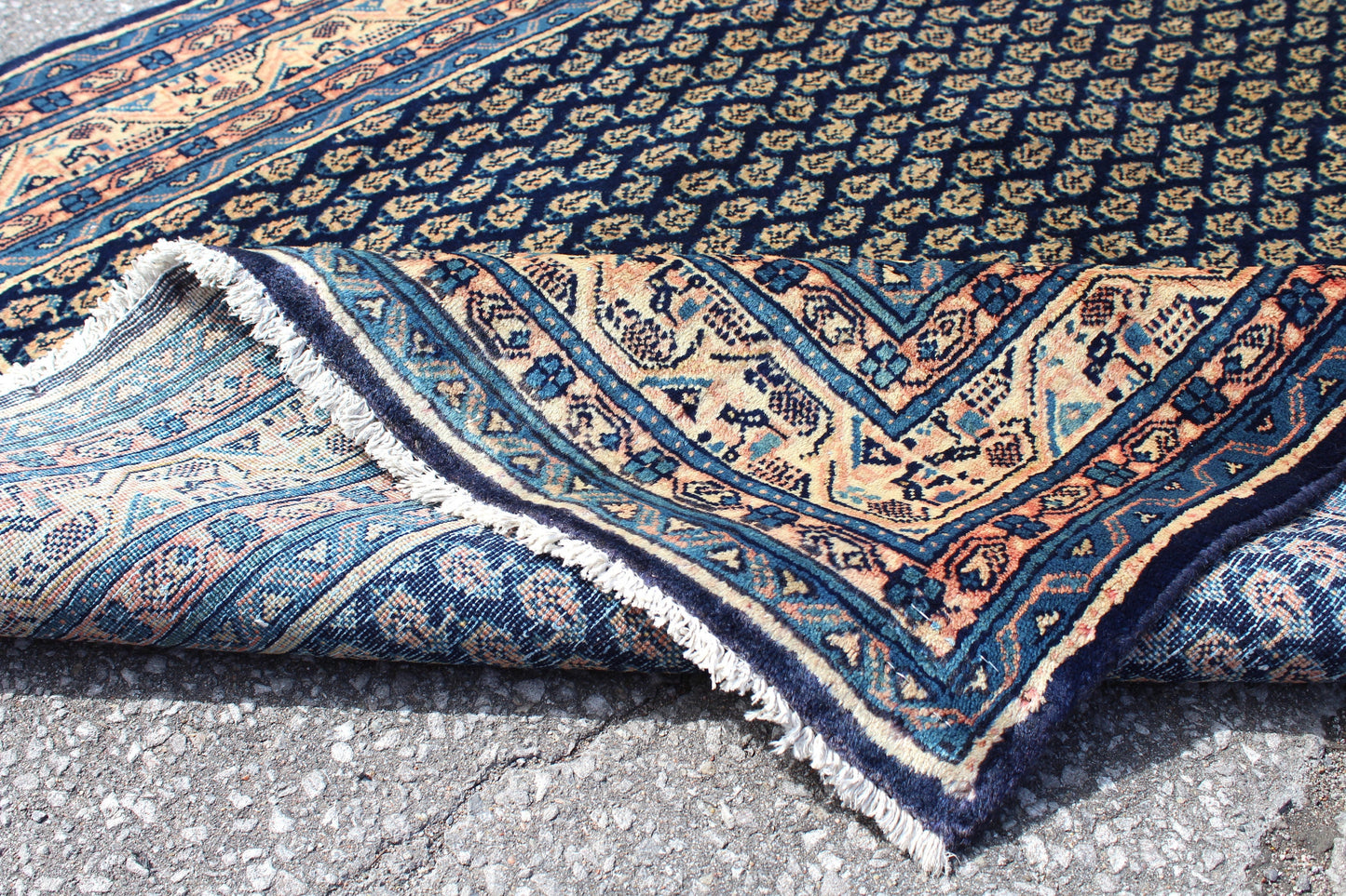 Red 4x7 Vintage Rug | Tribal Oriental Persian Rug | Kazak Bohemian Rug | Handmade Rug