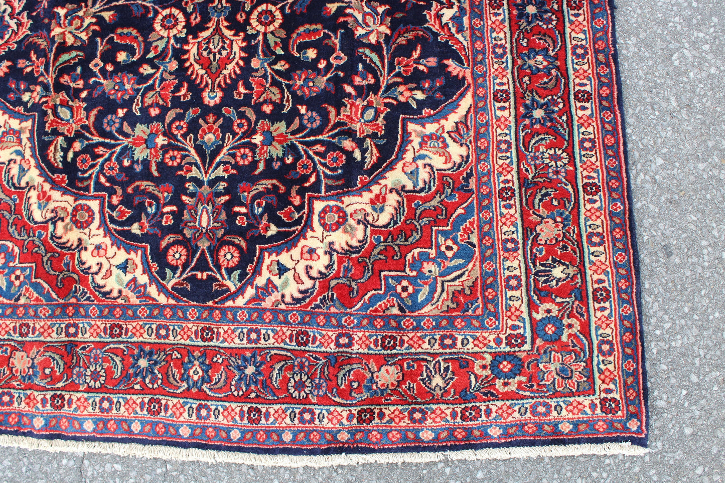 Red 4x7 Vintage Rug | Tribal Oriental Persian Rug | Kazak Bohemian Rug | Handmade Rug
