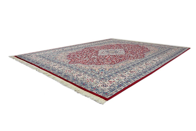 11 x 8 Feet | Oriental Rug | Silk and Wool RugLuxury Rug | Traditional Style Rug | Medallion Area Rug