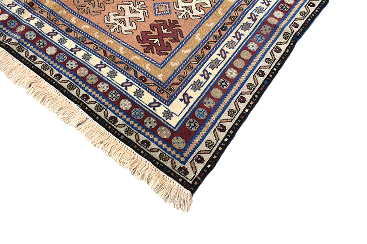 Brown Persian 5 x 8 Rug | MultiColor Floral Antique Rug | Tribal Vintage Rug | Handwoven Rug Wool | Earth Toned Rug