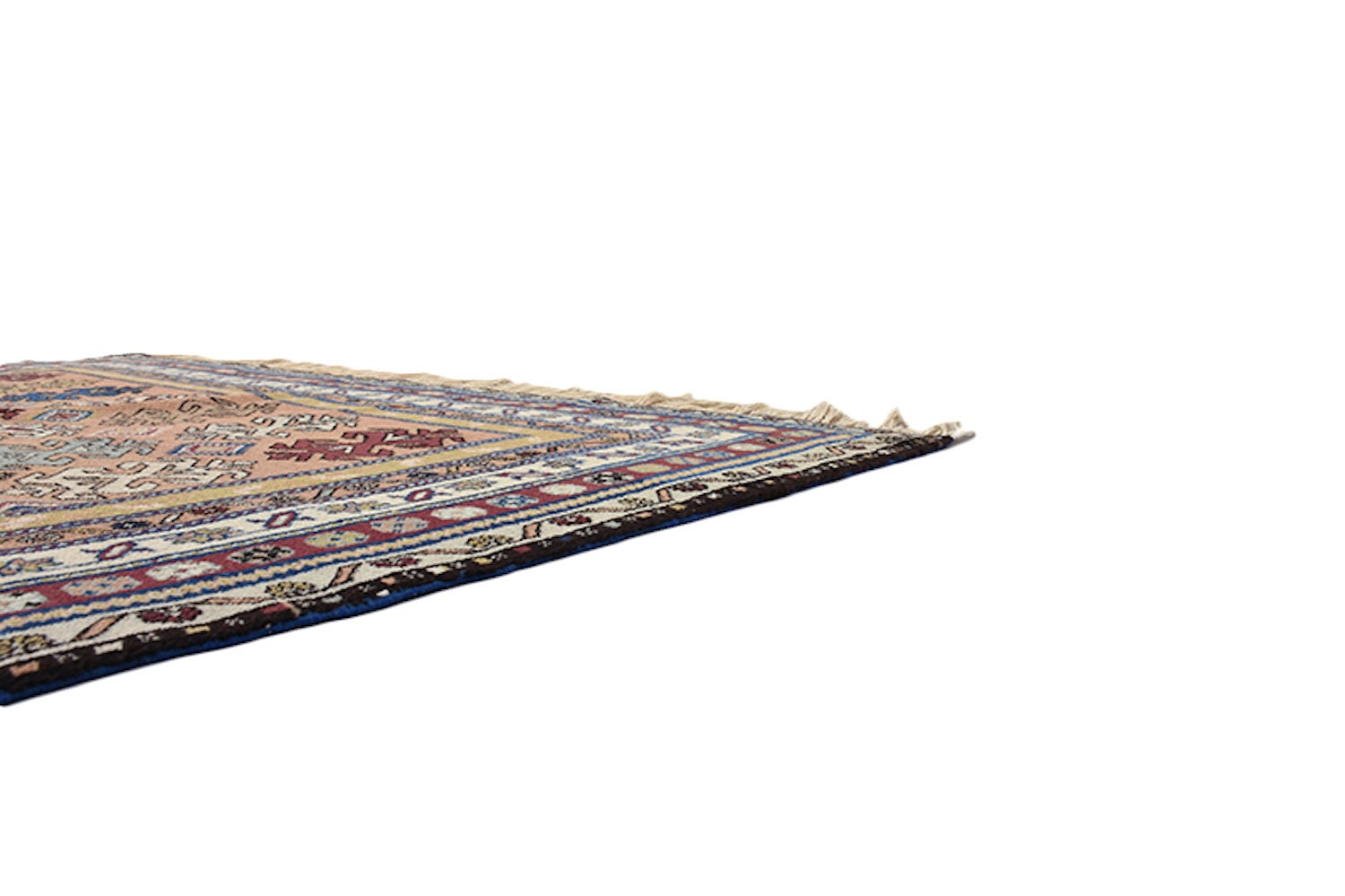 Brown Persian 5 x 8 Rug | MultiColor Floral Antique Rug | Tribal Vintage Rug | Handwoven Rug Wool | Earth Toned Rug