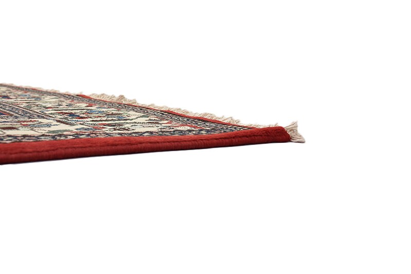 Dark Coral Navy Rug 7 x 10 Vintage Boho Rug | Hand Knotted Rug | Medallion Geometric Rug | Tribal Design Rug | Oriental Rug