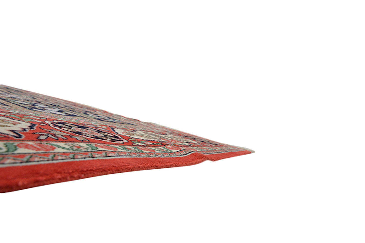 Silk Oriental 5 x 8 Turkish Antique Rug, Red Pink And Black Rug, Floral Traditional Design, Hand knotted with Dyed Silk, One of a Kind