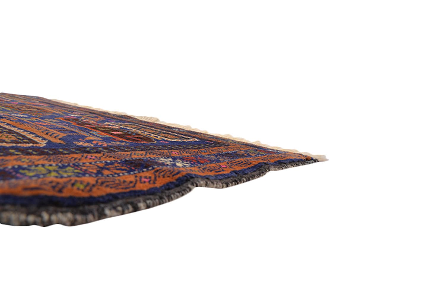 Blue Vintage Rug | 6 x4 Ft Area Rug | Purple Brown Persian Rug | Tribal Hand Knotted Rug | Vintage Rug | Helicopter Kids