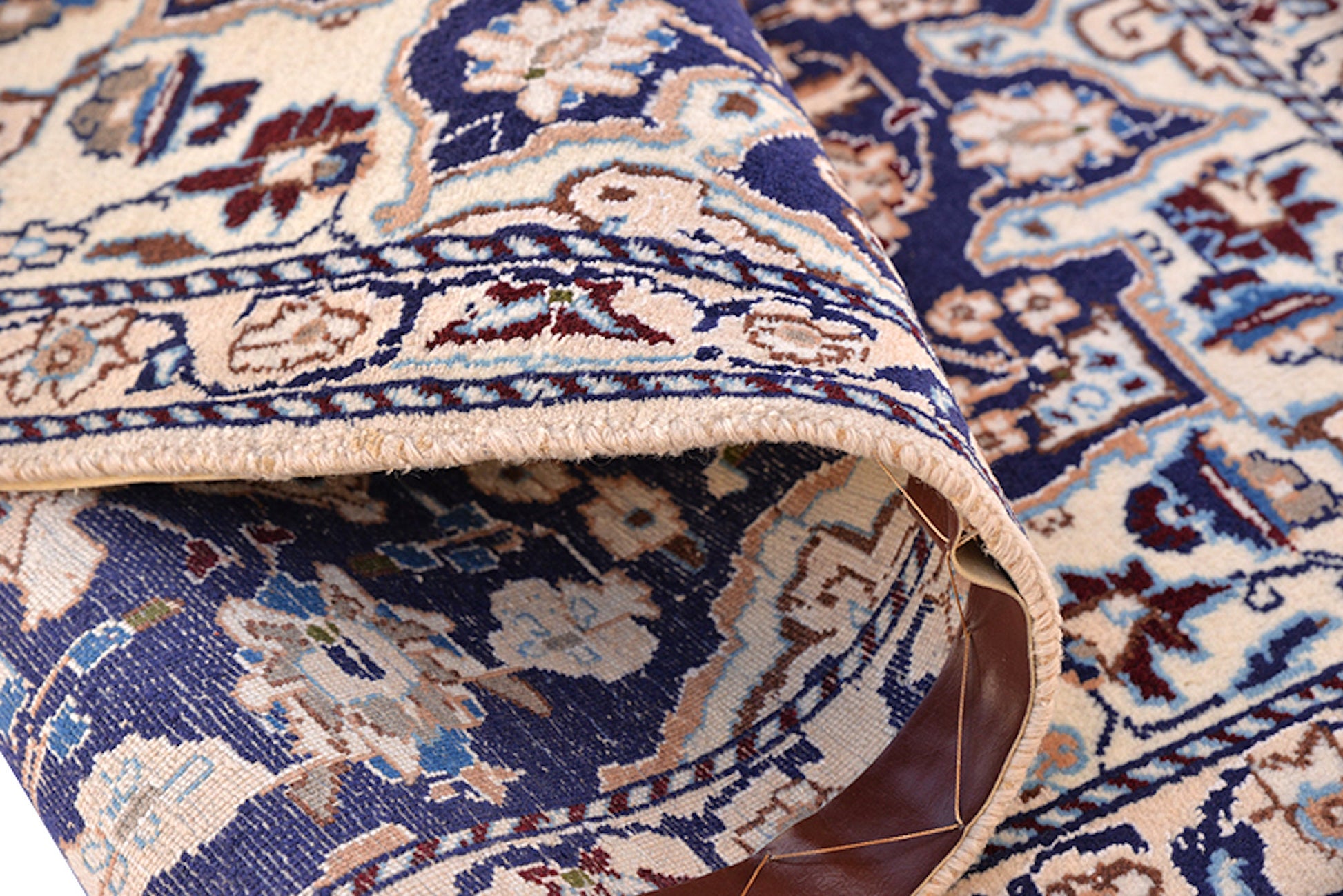 One of a kind Blue Beige Antique Rug | 3 x 5 Persian Caucasian Rug | Living Room Rug | Accent Handmade Rug | Oriental Floral Pattern Rug