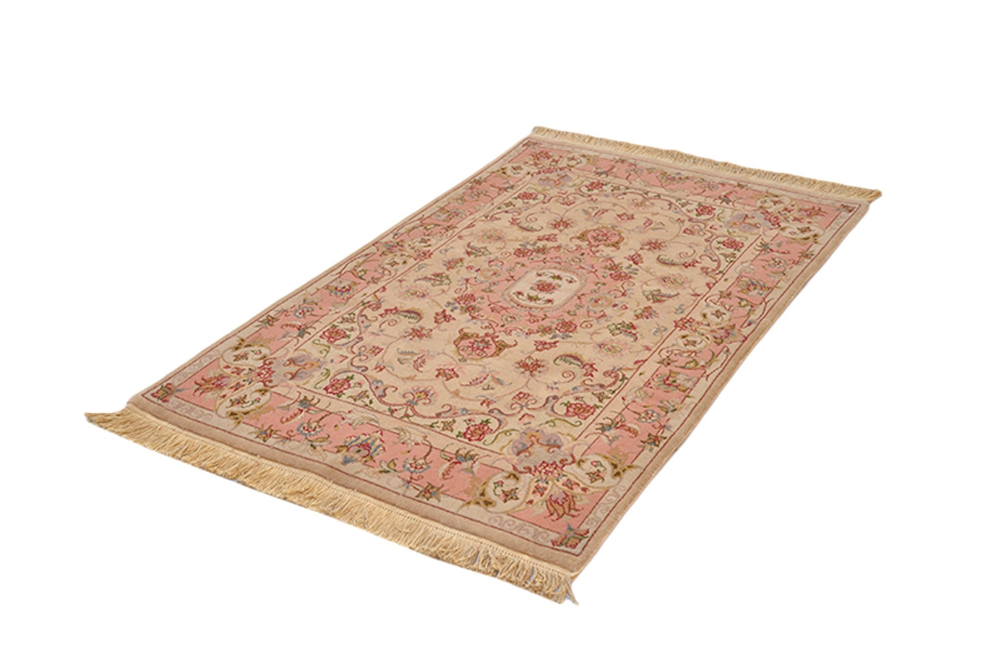 3 x 5 Feet Colorful Medallion Rug | Handmade Area Rug | Oriental Persian Rug | Living Room Rug | Wool Traditional Vintage