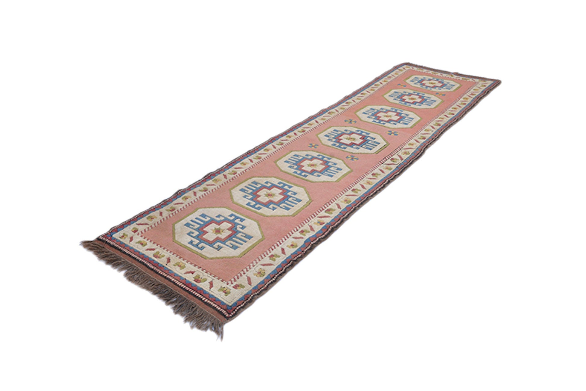 3 x 10 Feet Tribal Vintage Rug | Hand Woven Runner Rug | Oriental Persian Rug | Hallway Rug | Wool Traditional