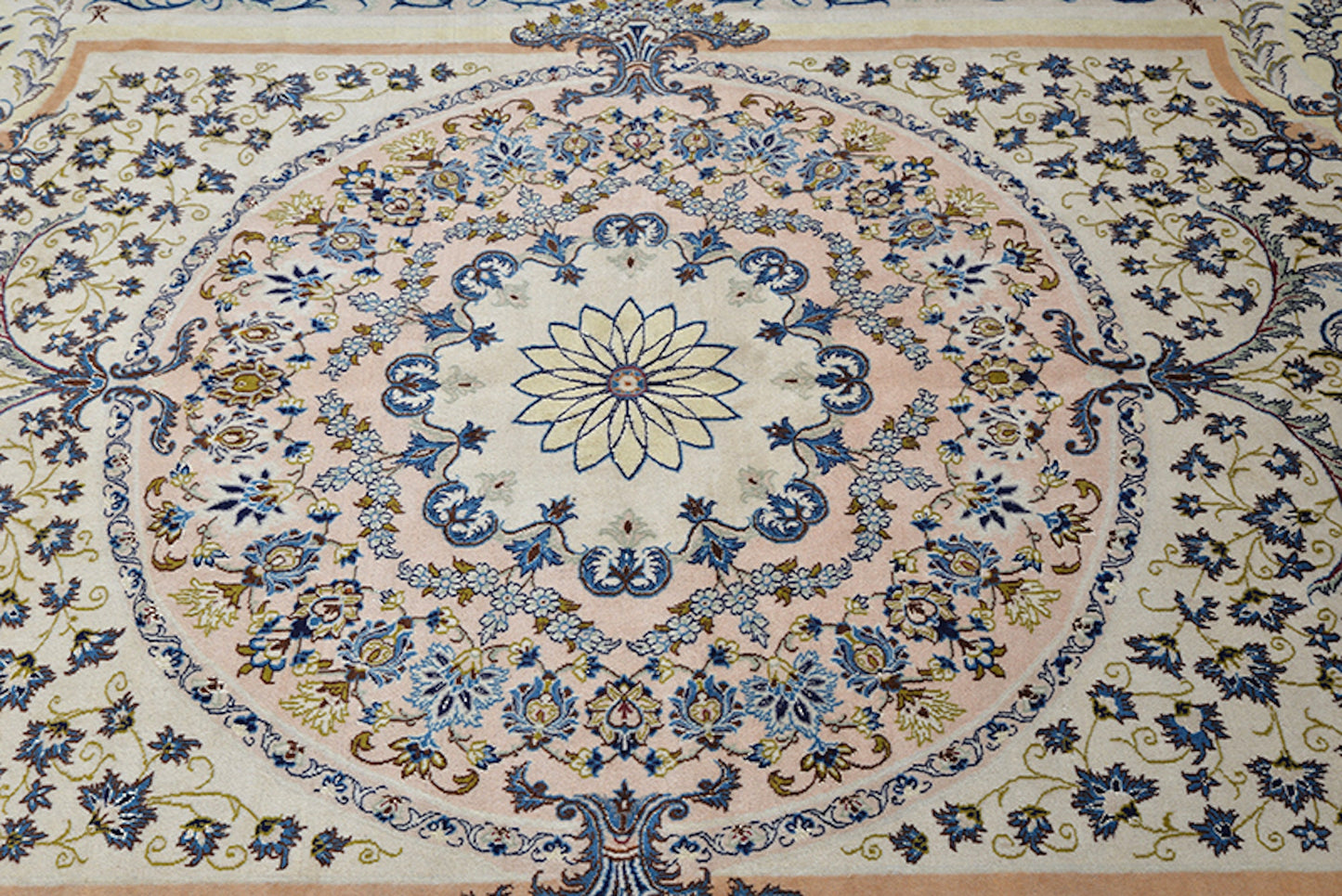 6 x 10 Feet Colorful Floral Medallion Rug | Hand Woven Area Rug | Oriental Persian Caucasian Rug | Bedroom Rug | Wool Traditional Vintage