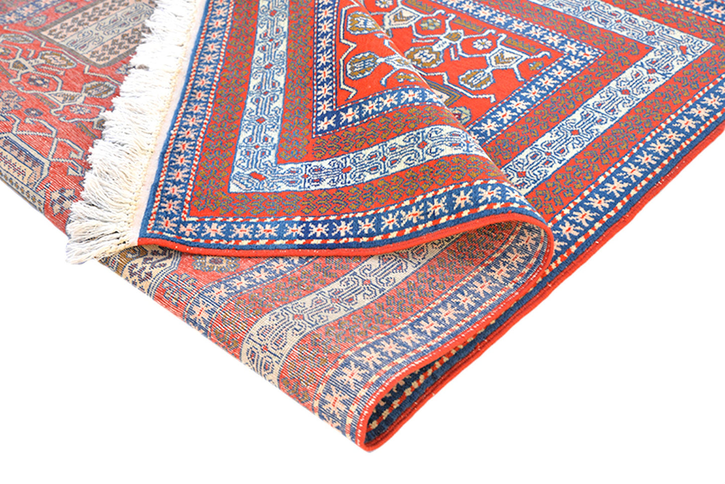 3 x 5 Feet Bright Color Turkish Caucasian Rug | Hand Woven Area Rug | Oriental Persian Rug | Living Room Rug | Accent Geometric Pattern Rug