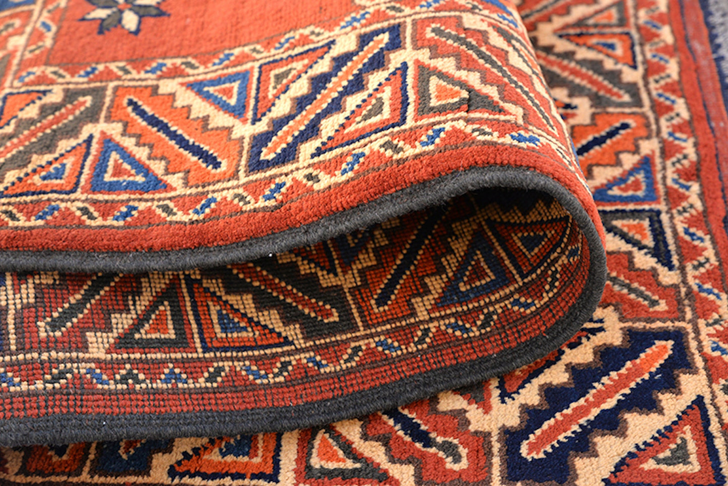 3 x 4  Feet Multi Color Turkish Caucasian Rug | Hand Woven Area Rug | Oriental Persian Rug | Living Room Rug | Accent Geometric Pattern Rug