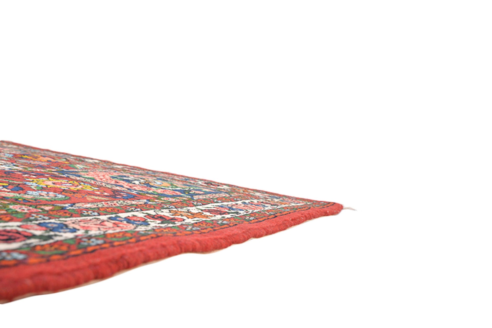 One of a kind Colorful Antique Rug | 3 x 5 Persian Caucasian Rug | Living Room Rug | Accent Handmade Wool Rug | Oriental Floral Pattern Rug