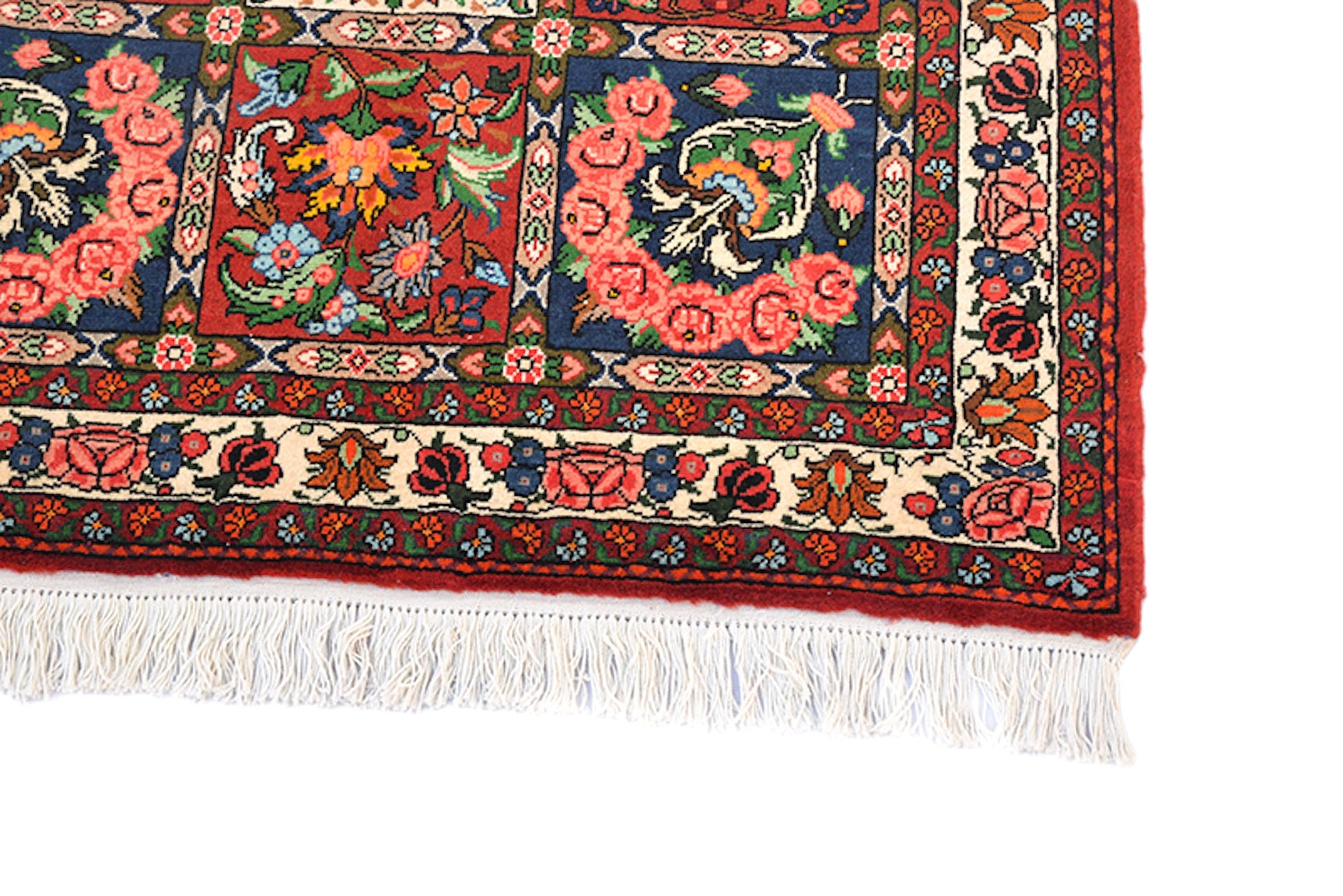 One of a kind Colorful Antique Rug | 3 x 5 Persian Caucasian Rug | Living Room Rug | Accent Handmade Wool Rug | Oriental Floral Pattern Rug