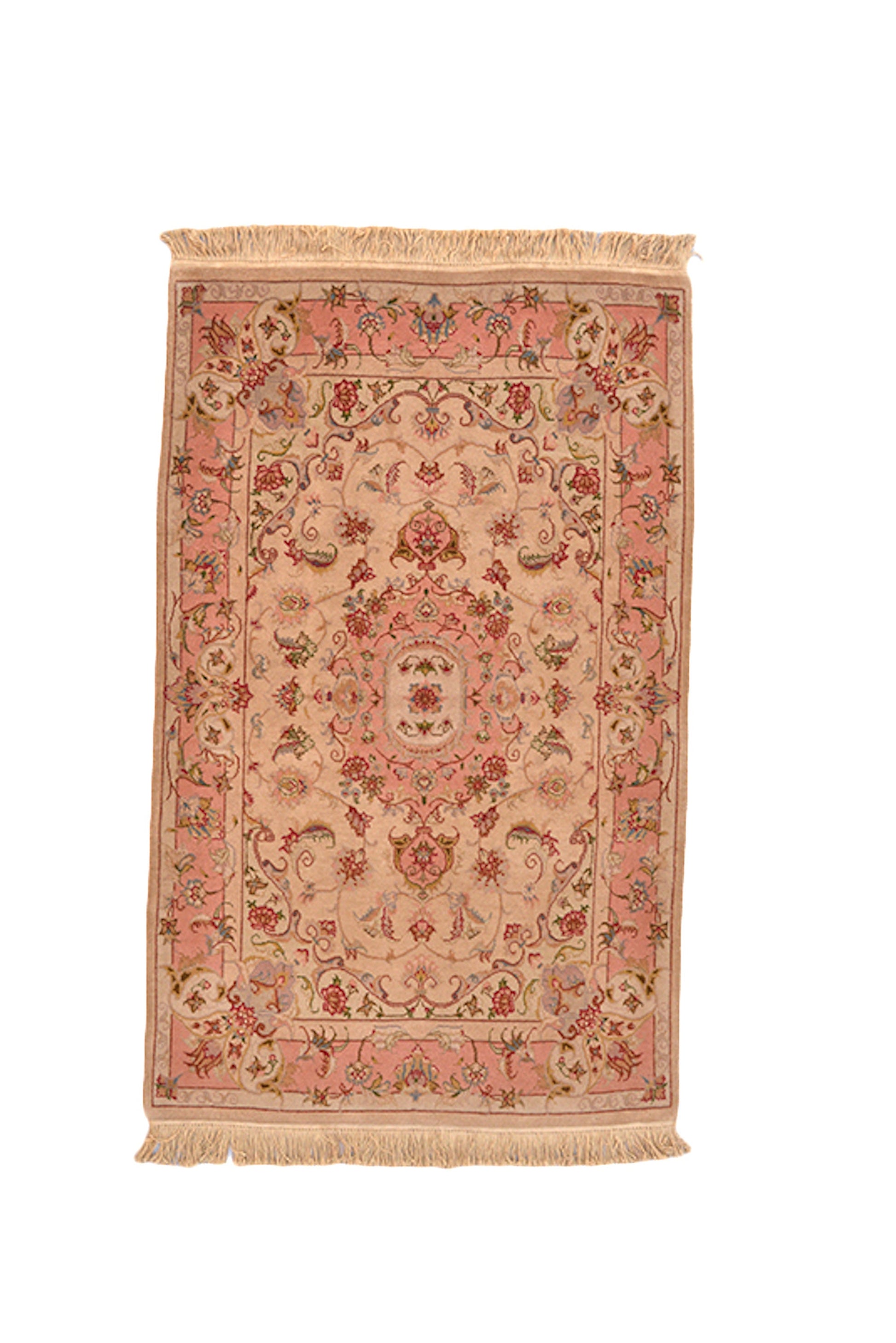 3 x 5 Feet Colorful Medallion Rug | Handmade Area Rug | Oriental Persian Rug | Living Room Rug | Wool Traditional Vintage