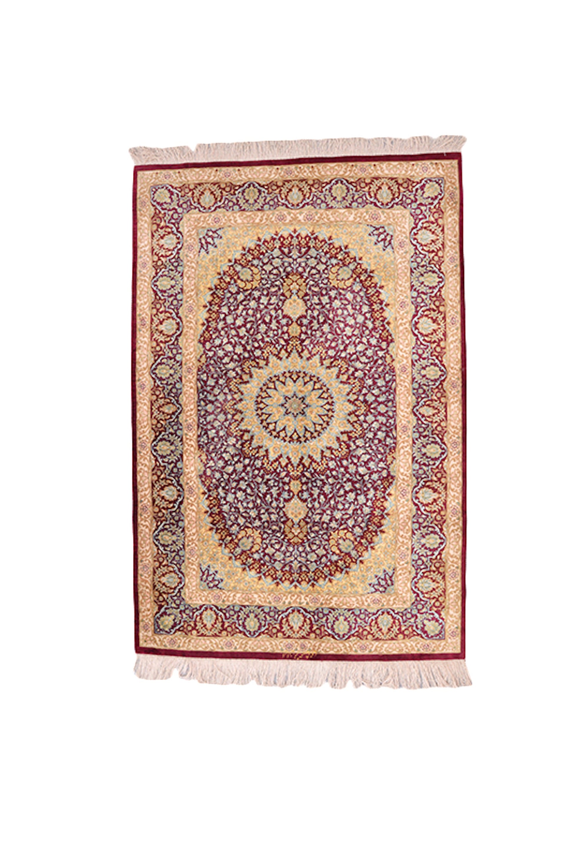 3 x 5 Feet Multi Color Medallion Rug | Hand woven Area Rug | Oriental Persian Rug | Bedroom Rug | Wool Traditional Vintage