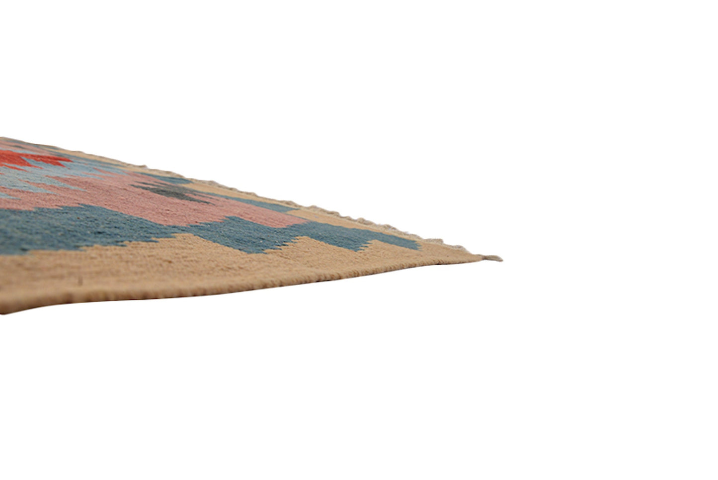 5 x 6 Feet Multi Color Oriental Rug | Hand Woven Area Rug | Oriental Persian Caucasian Rug | Living Room Rug | Wool Traditional Vintage