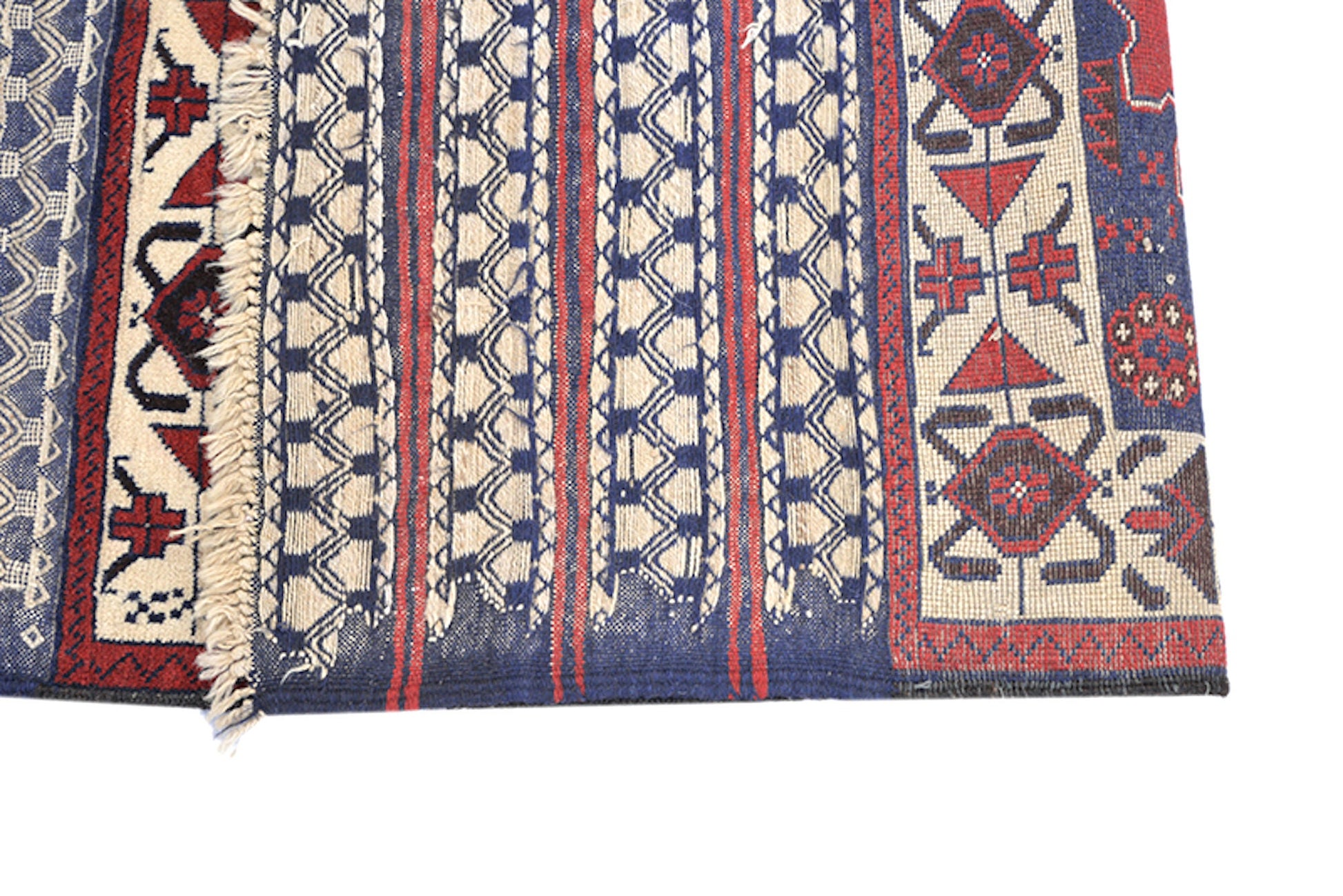 4 x 10 Feet Dark Medallion Rug | Handmade Area Rug | Oriental Persian Caucasian Rug | Living Room Rug | Wool Traditional Vintage