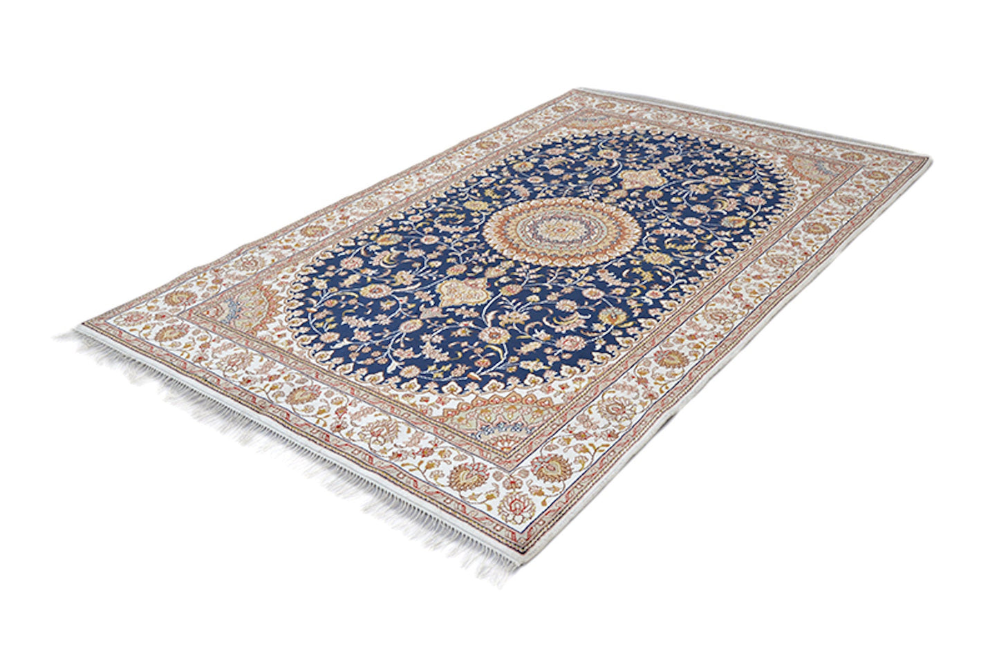 5 x 8 Feet Multi color Floral Rug | Handmade Area Rug | Oriental Persian Caucasian Rug | Living Room Rug | Wool Tribal Vintage