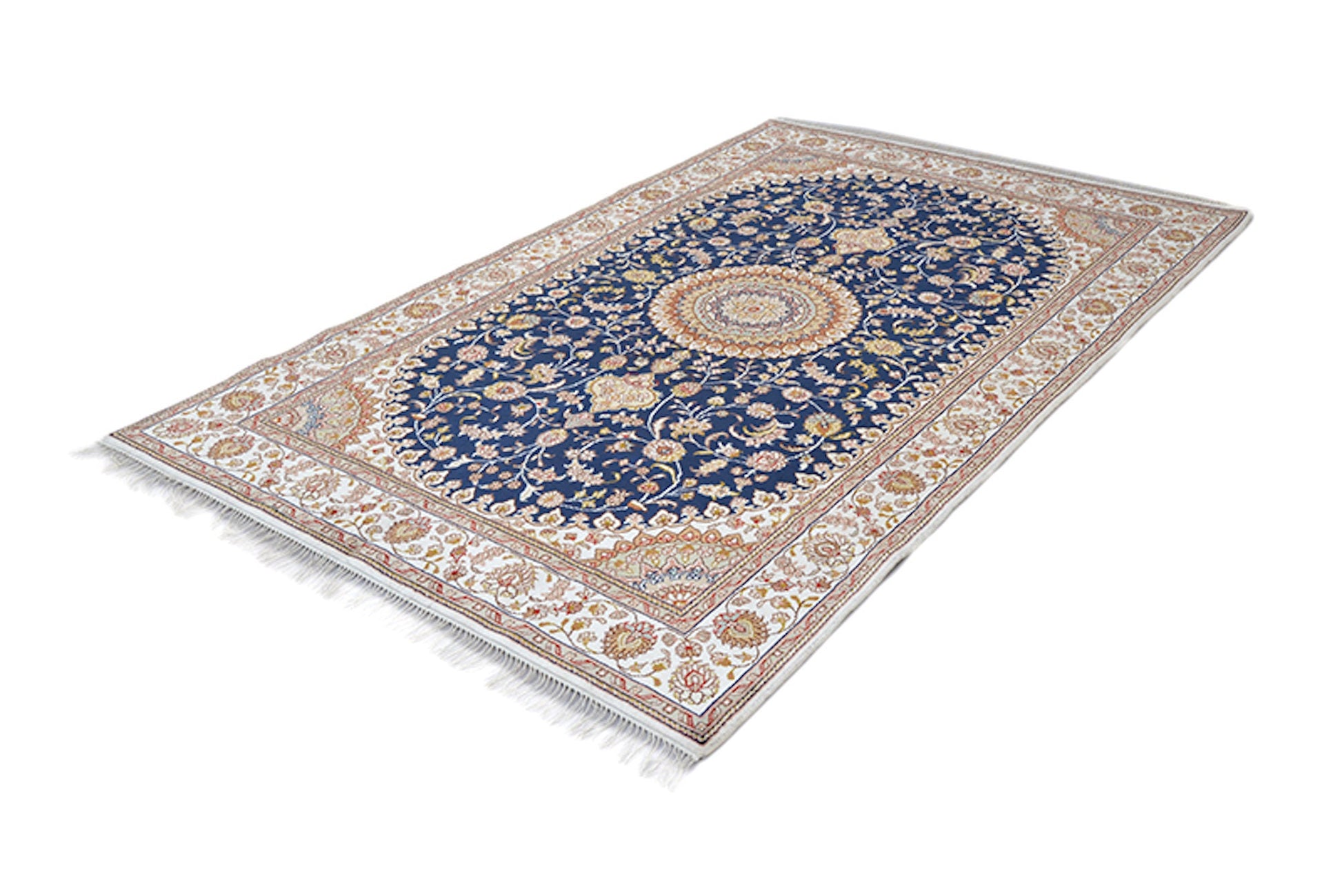 5 x 8 Feet Multi color Floral Rug | Handmade Area Rug | Oriental Persian Caucasian Rug | Living Room Rug | Wool Tribal Vintage