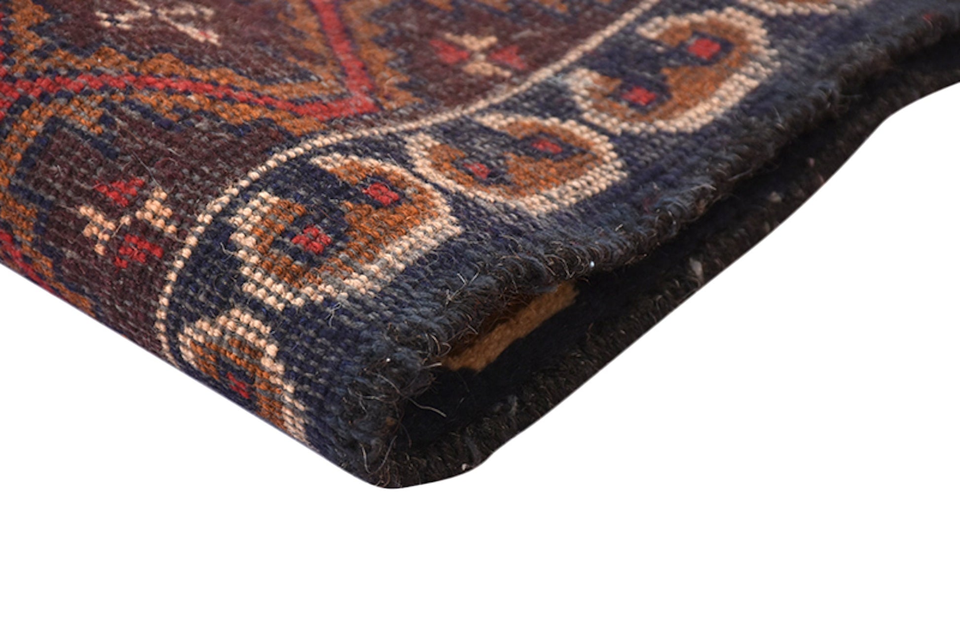 One of a kind Brown Blue Antique Rug | 3 x 6 Turkish Caucasian Rug | Living Room Rug | Accent Handmade Wool Rug | Oriental Geometric Pattern