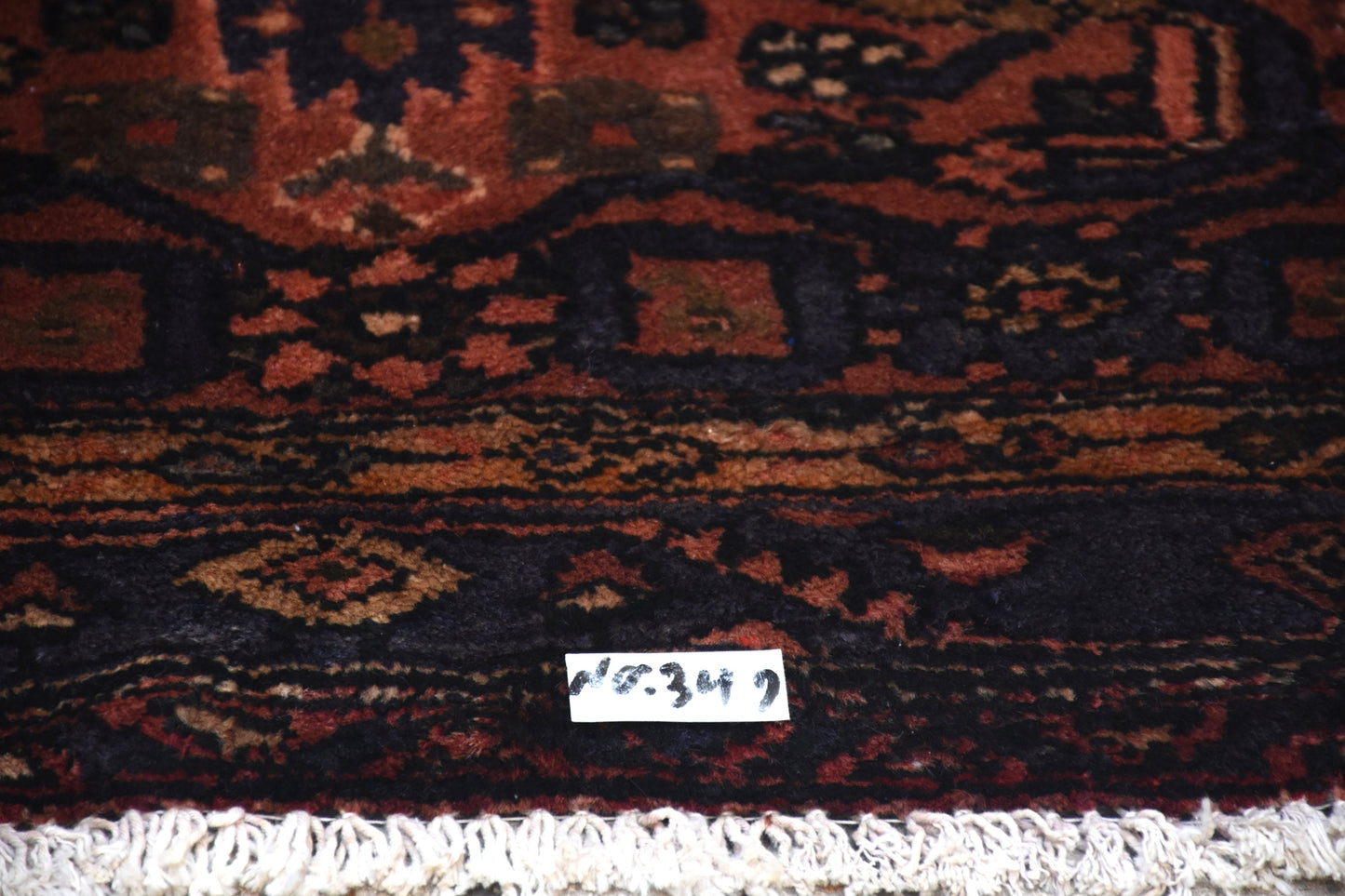 Rose Gold Blue 4x7  Vintage Rug | Tribal Oriental Persian Rug | Kazak Bohemian Rug | Handmade Rug