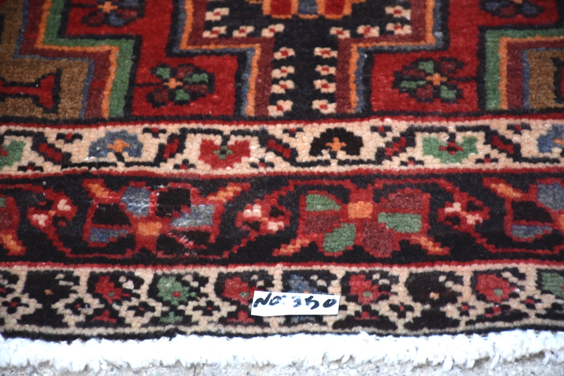 Pink Blue 4x8  Vintage Rug | Tribal Oriental Persian Rug | Kazak Bohemian Rug | Handmade Rug