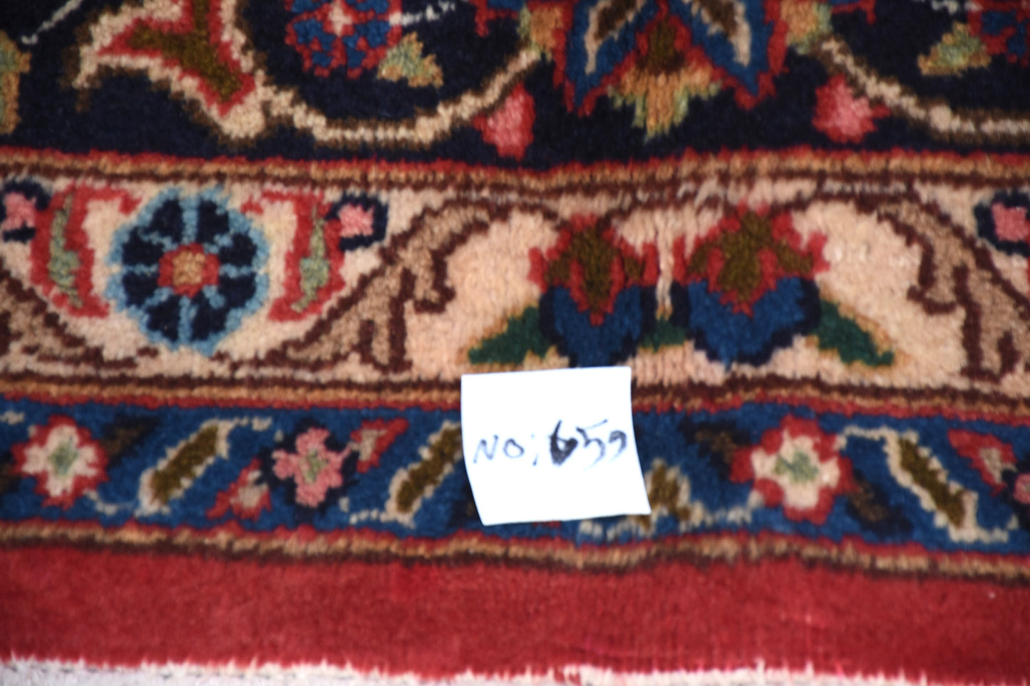 Red Blue 7x10 Vintage Rug | Tribal Oriental Persian Rug | Kazak Bohemian Rug | Handmade Rug