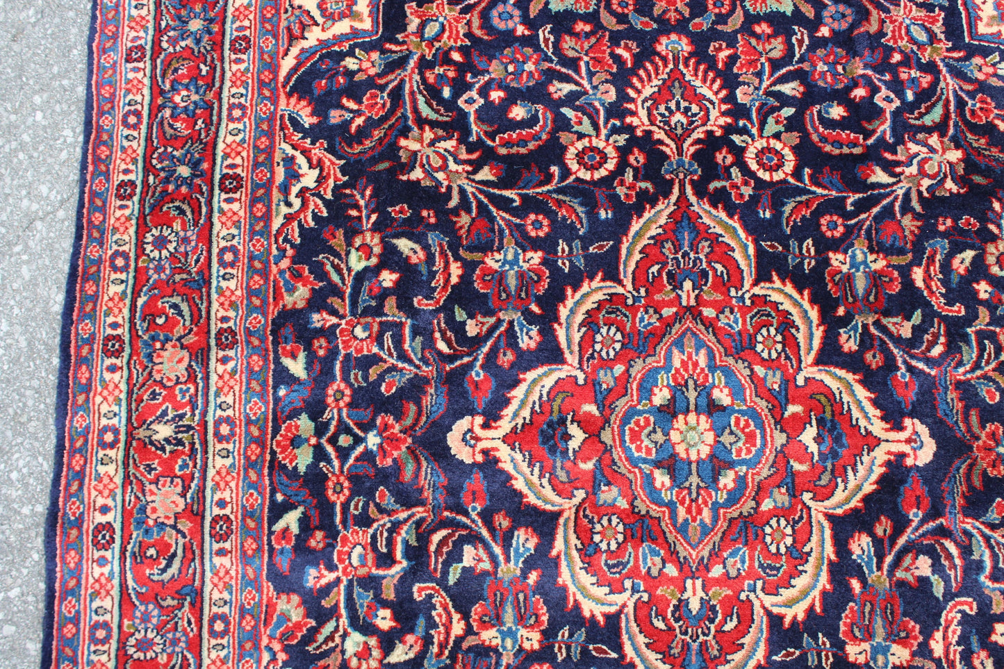 Red 4x7 Vintage Rug | Tribal Oriental Persian Rug | Kazak Bohemian Rug | Handmade Rug