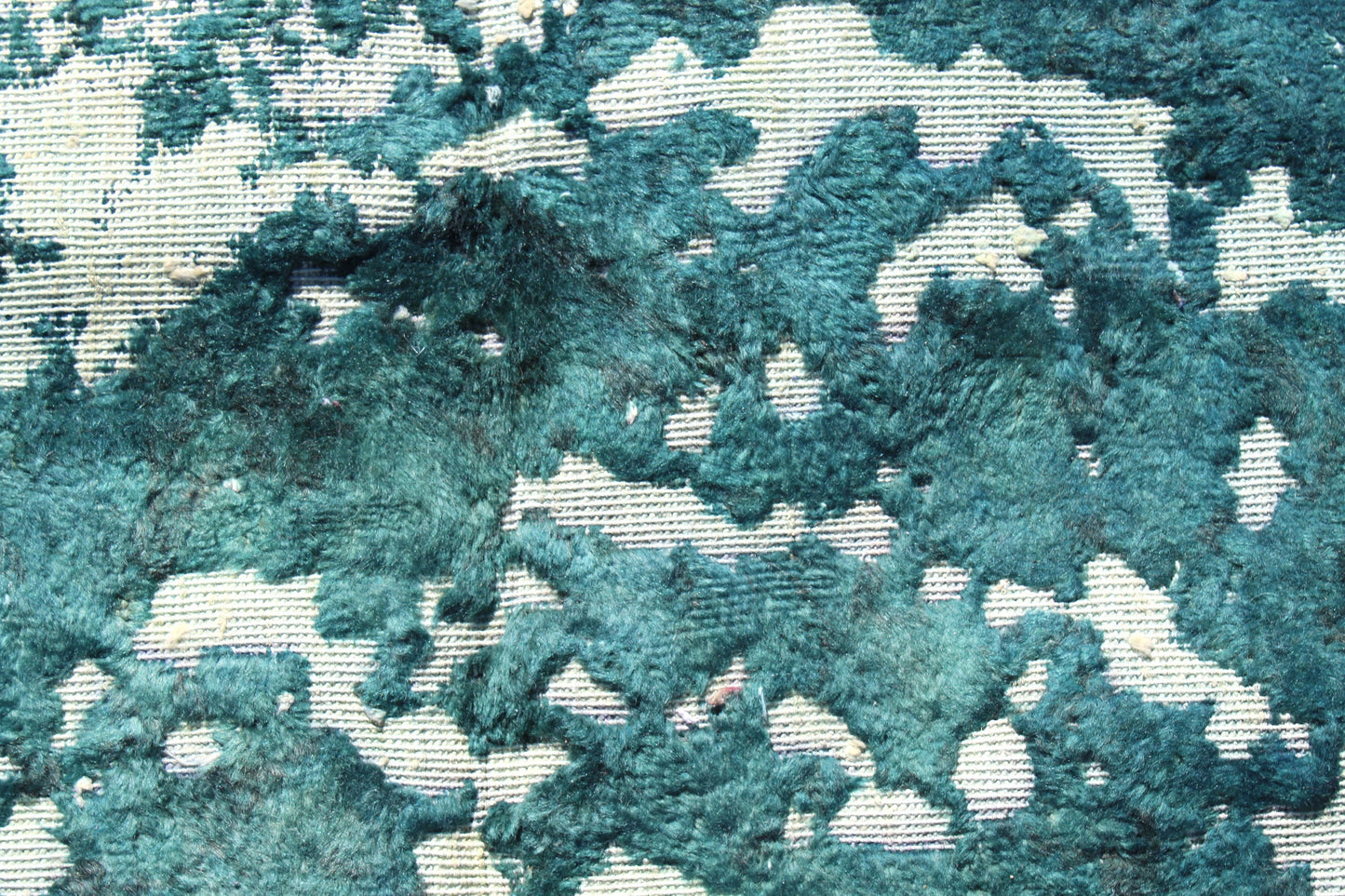 White Green 6x8 Vintage Rug | Tribal Oriental Persian Rug | Kazak Bohemian Rug | Handmade Rug